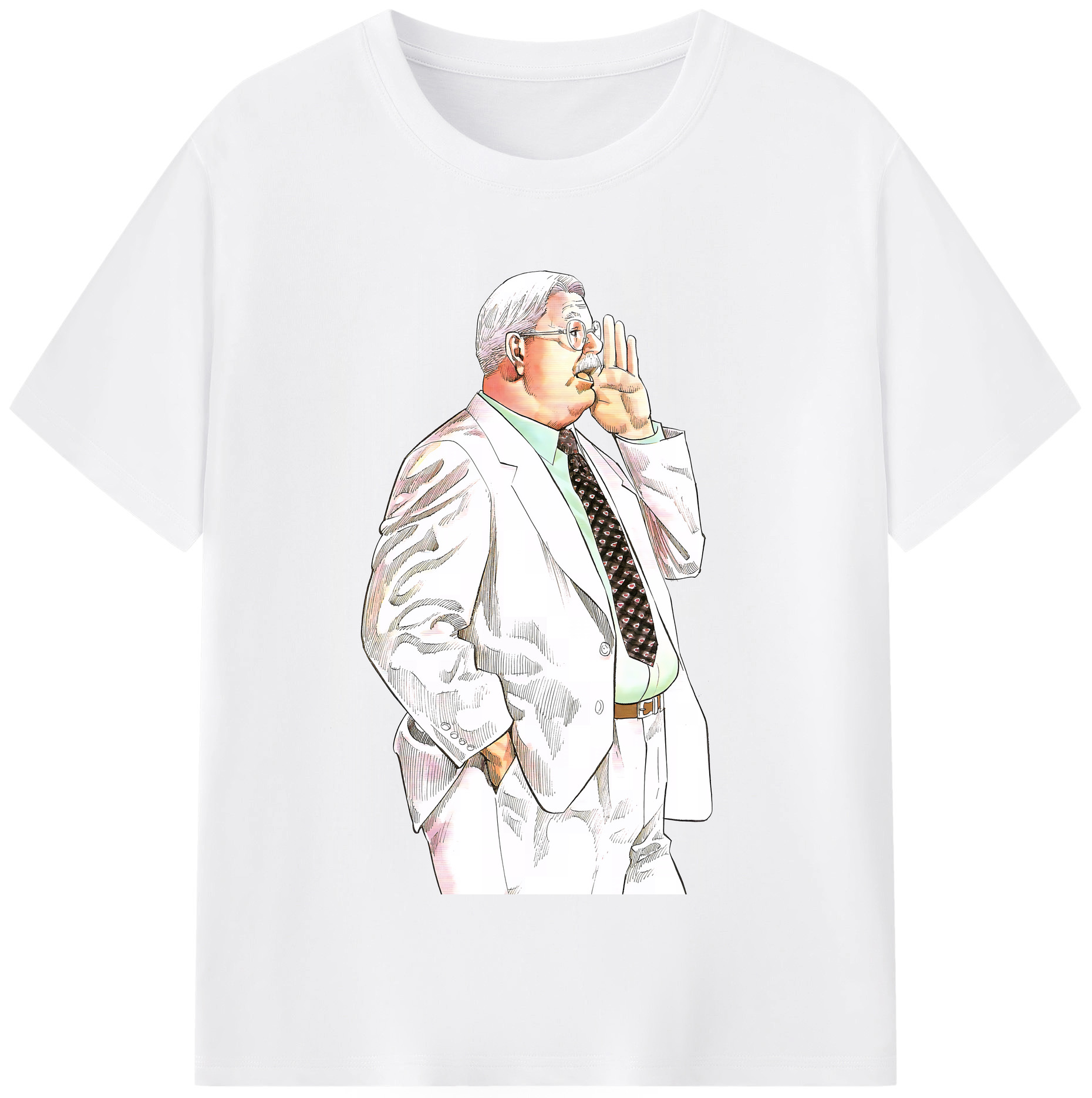 SLAM DUNK／スラムダンク 綿100％半袖Tシャツ（フロントプリント）