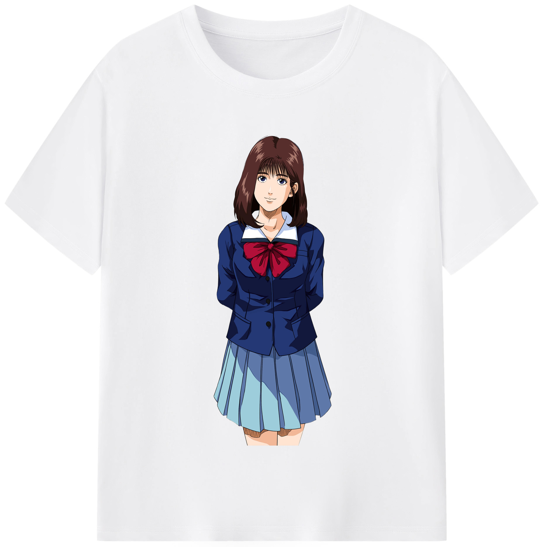 SLAM DUNK／スラムダンク 綿100％半袖Tシャツ（フロントプリント）