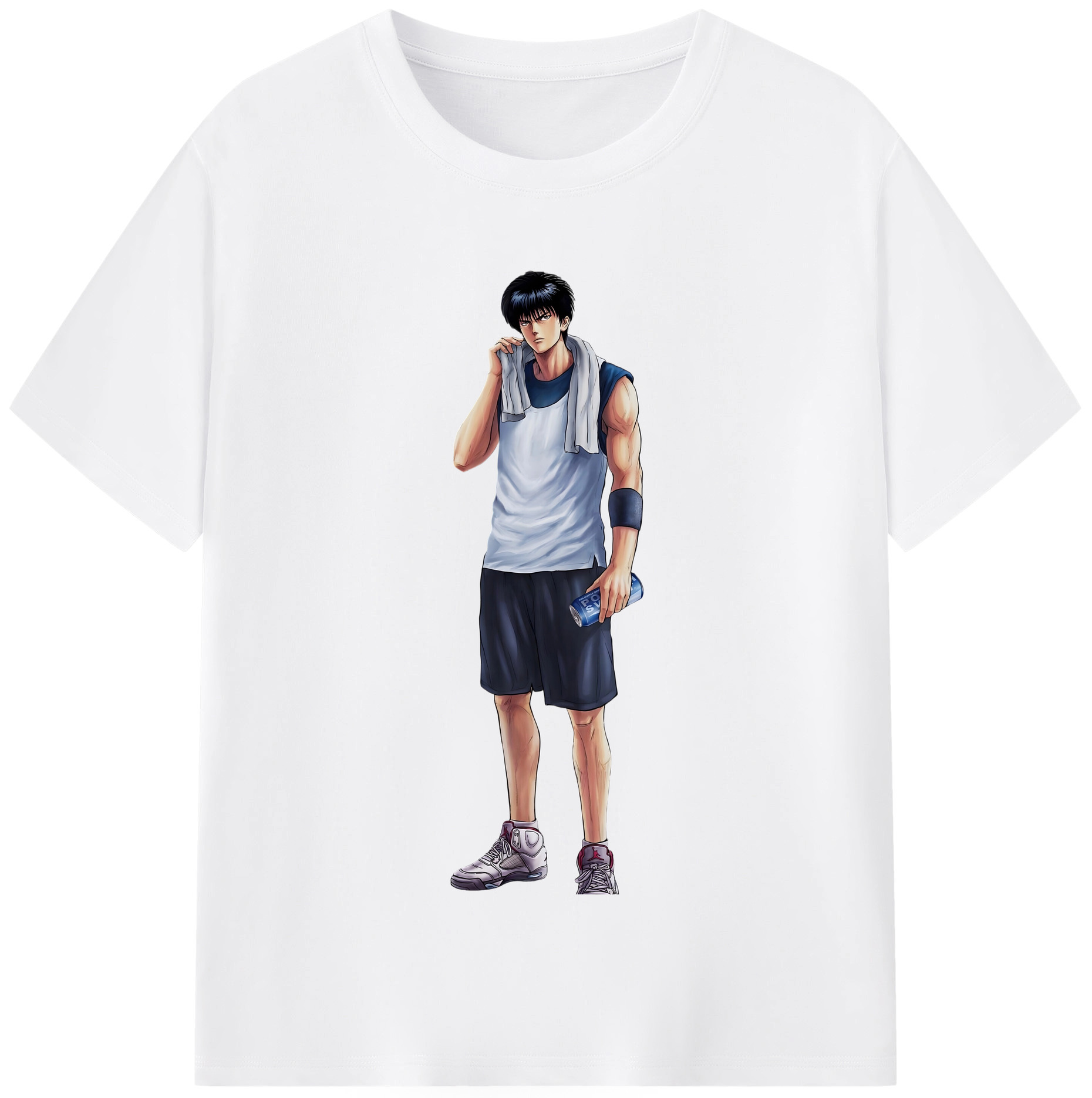 （画像用） SLAM DUNK／スラムダンク 綿100％半袖Tシャツ（フロントプリント）
