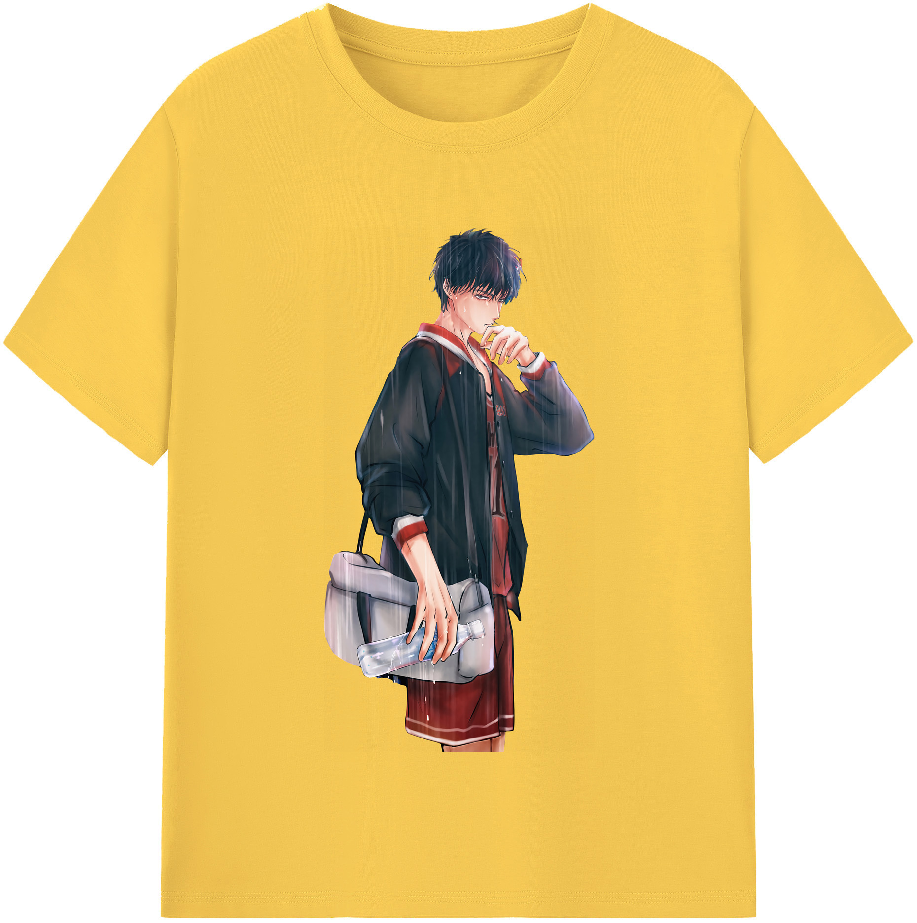 SLAM DUNK／スラムダンク 綿100％半袖Tシャツ（フロントプリント）