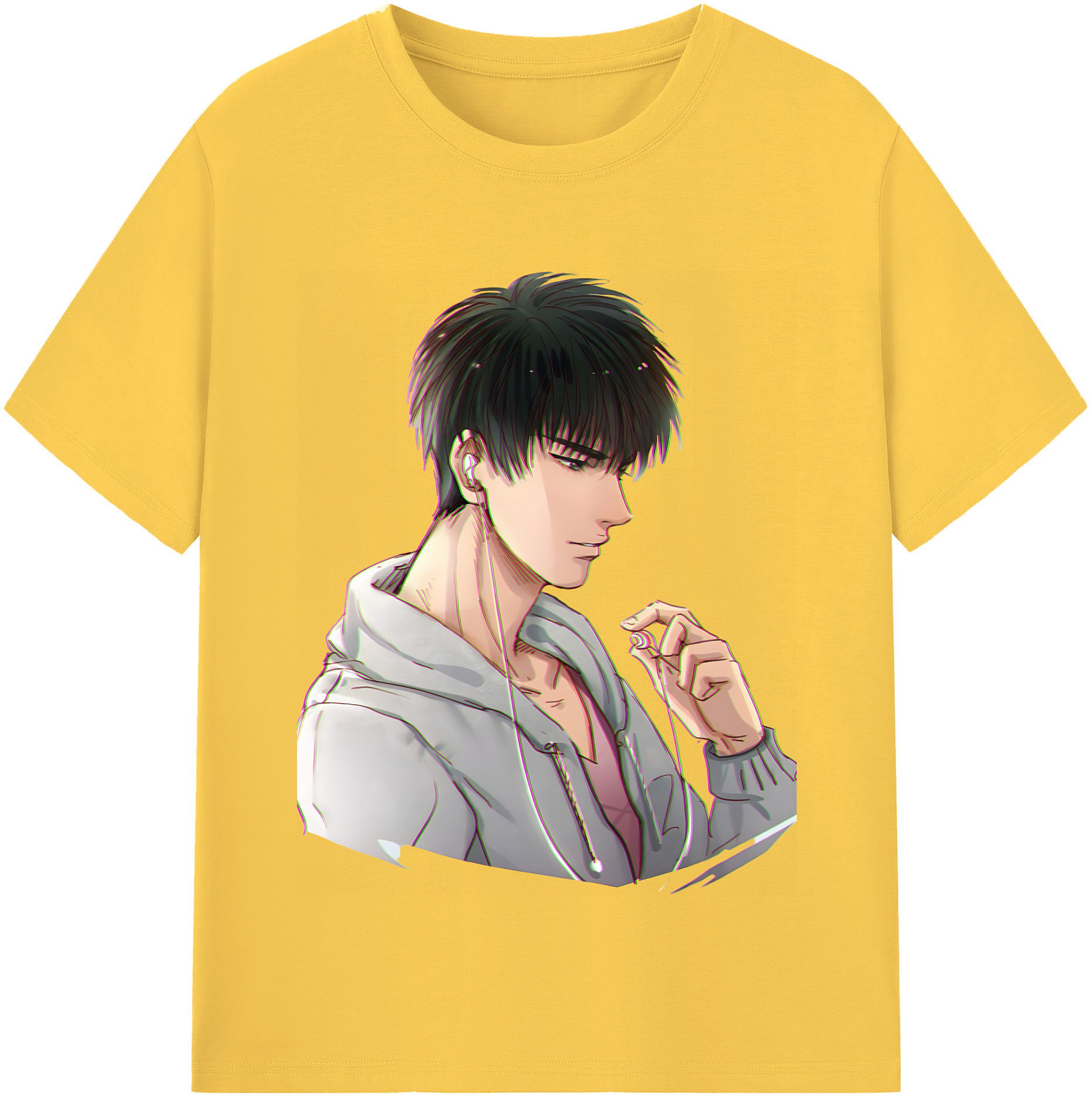 SLAM DUNK／スラムダンク 綿100％半袖Tシャツ（フロントプリント）