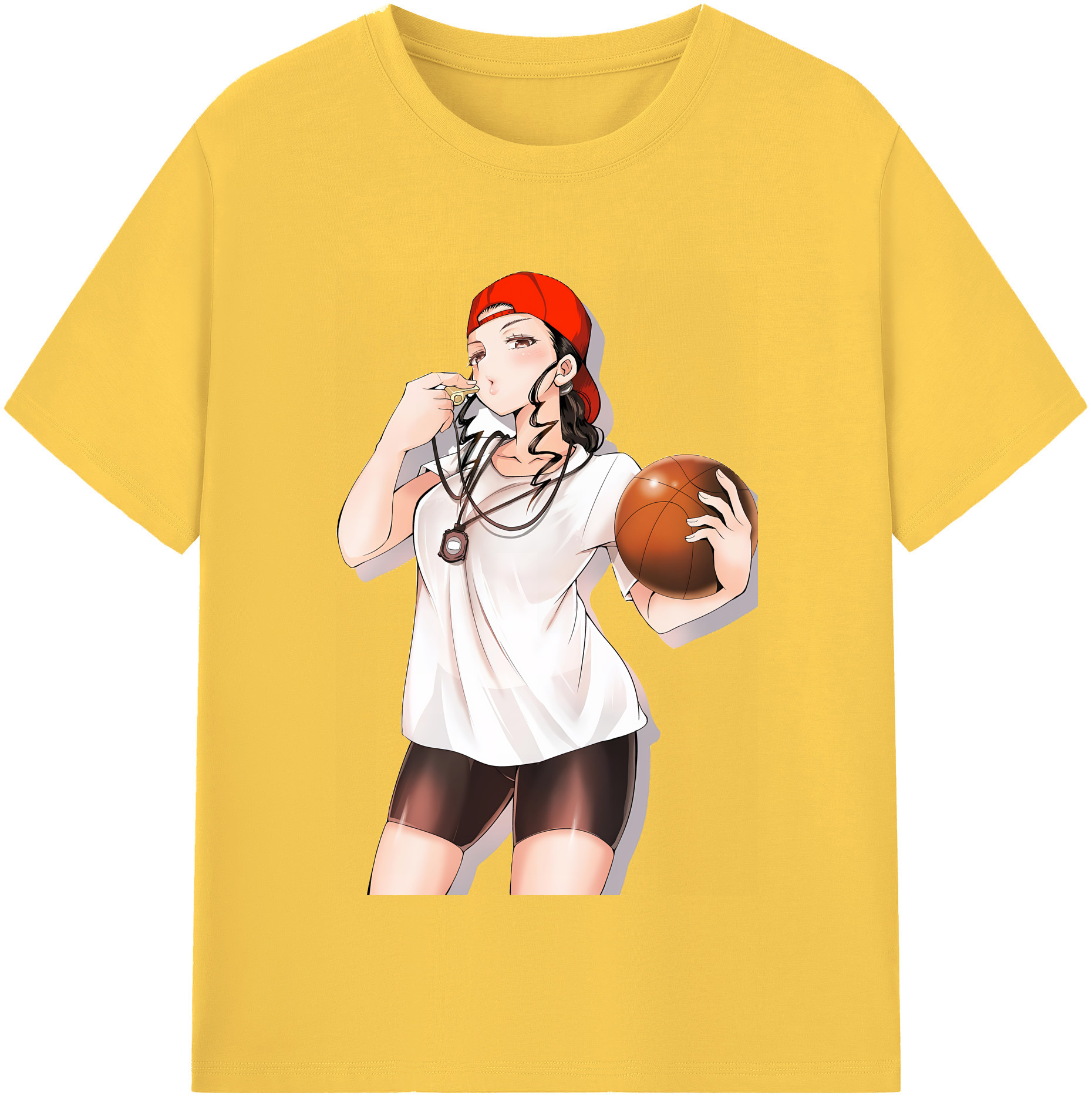 SLAM DUNK／スラムダンク 綿100％半袖Tシャツ（フロントプリント）