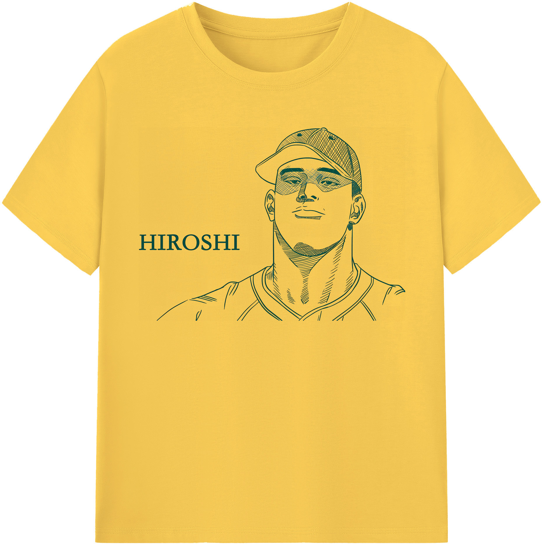 SLAM DUNK／スラムダンク 綿100％半袖Tシャツ（フロントプリント）