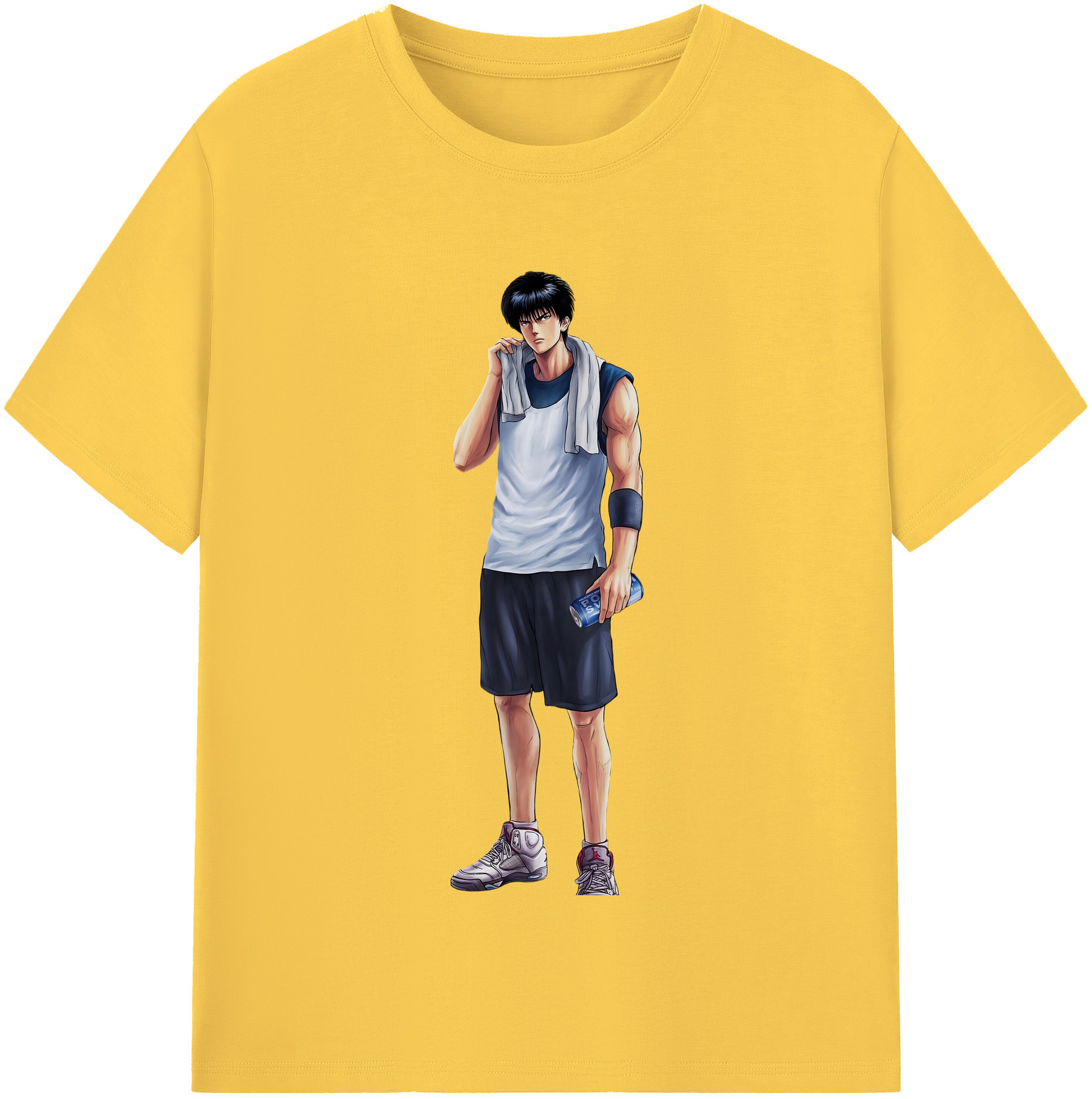 （画像用） SLAM DUNK／スラムダンク 綿100％半袖Tシャツ（フロントプリント）