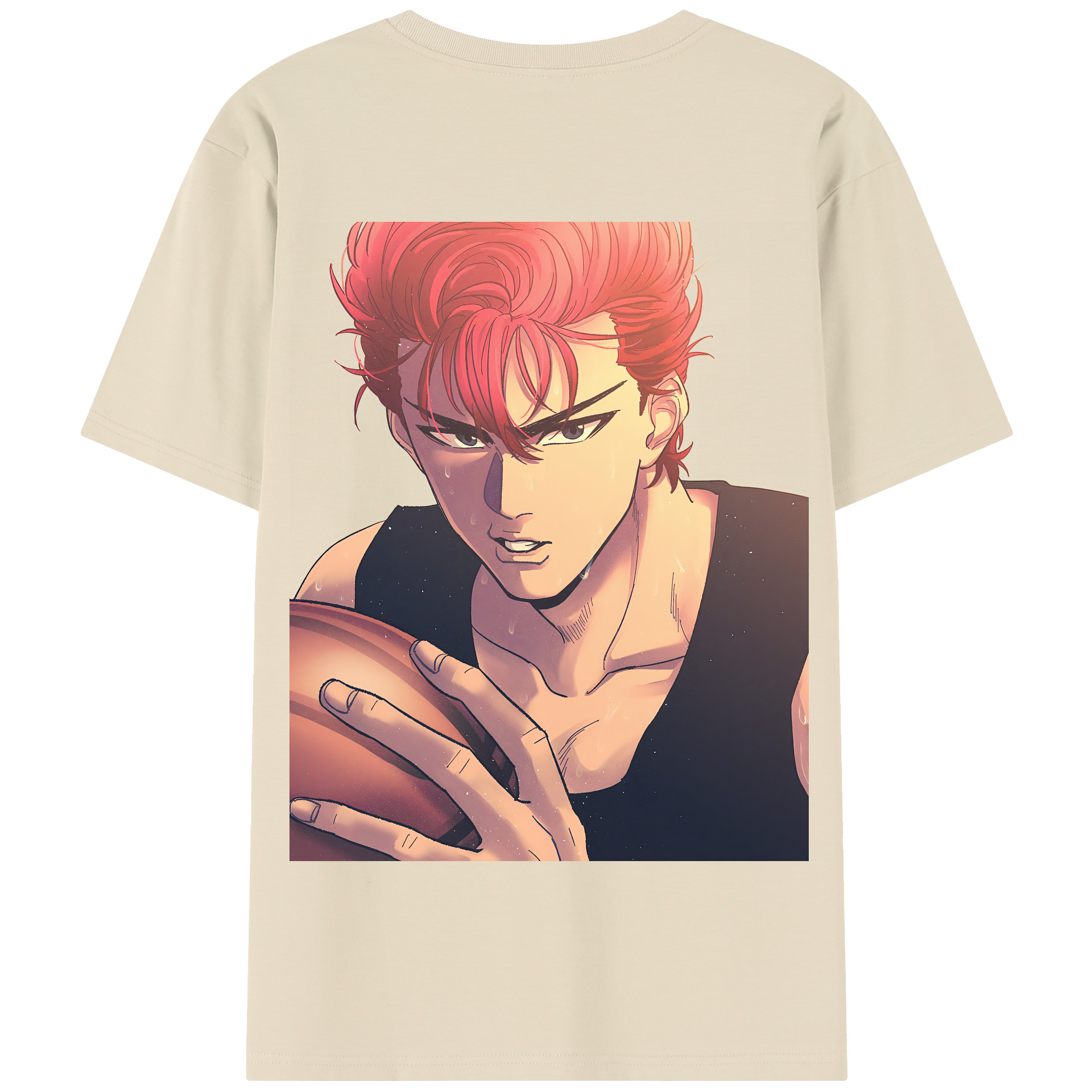 SLAM DUNK／スラムダンク 綿100％半袖Tシャツ（背面プリント）