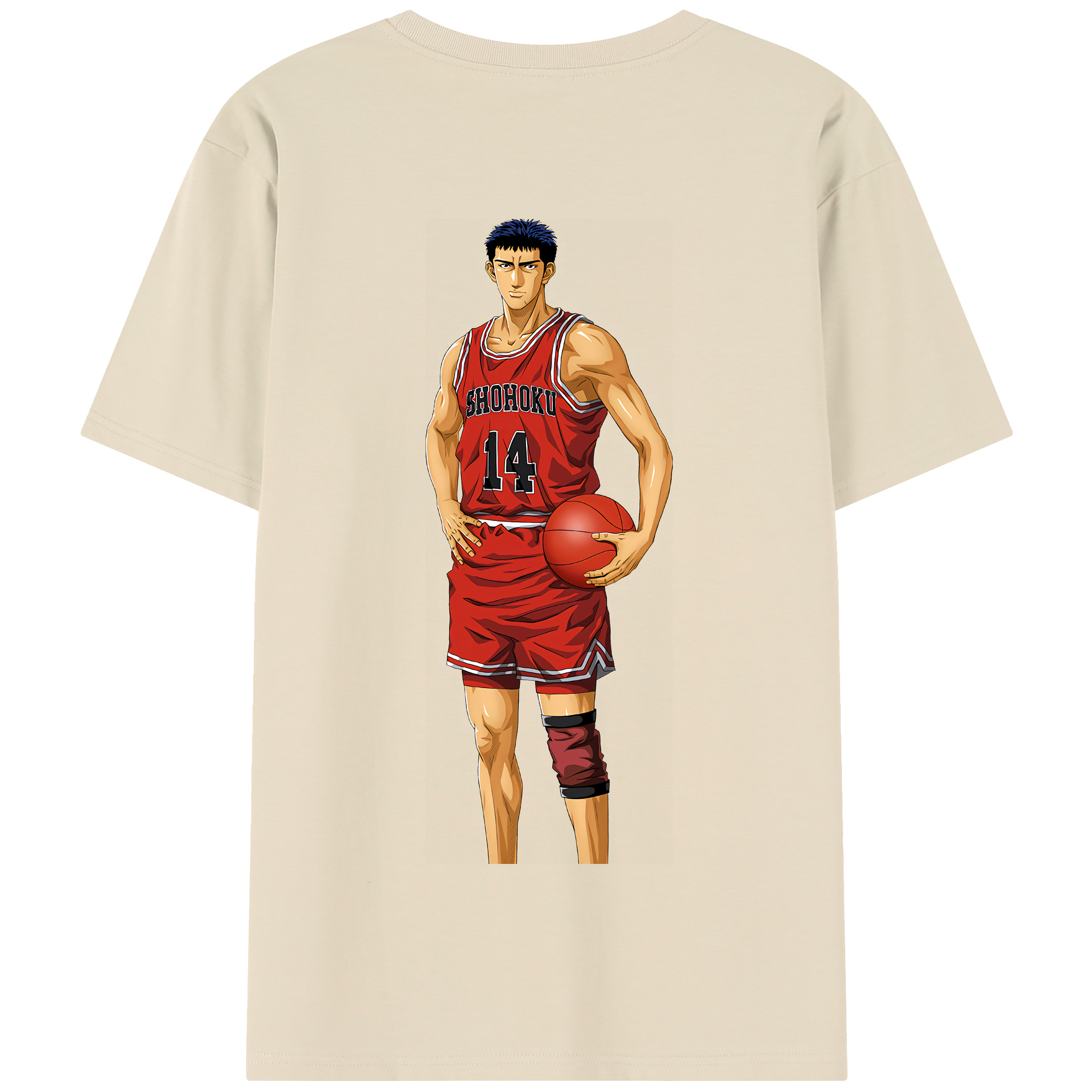 SLAM DUNK／スラムダンク 綿100％半袖Tシャツ（背面プリント）
