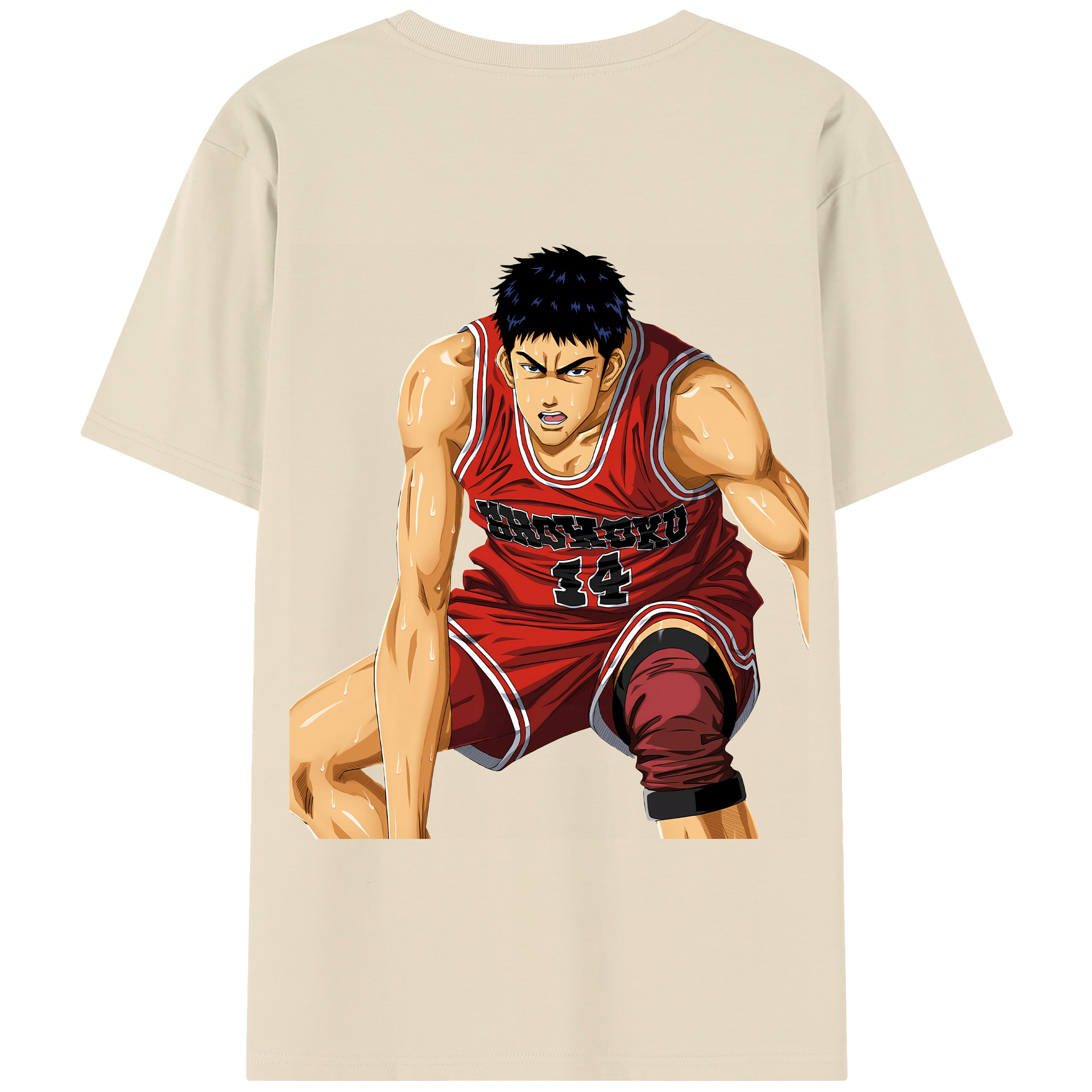 （画像用） SLAM DUNK／スラムダンク 綿100％半袖Tシャツ（背面プリント）