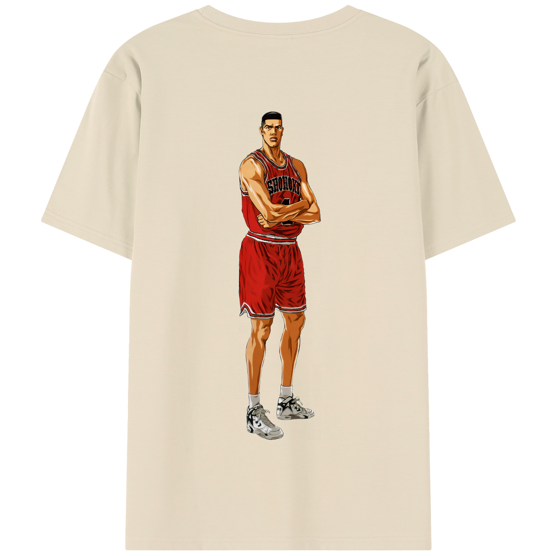 （画像用） SLAM DUNK／スラムダンク 綿100％半袖Tシャツ（背面プリント）
