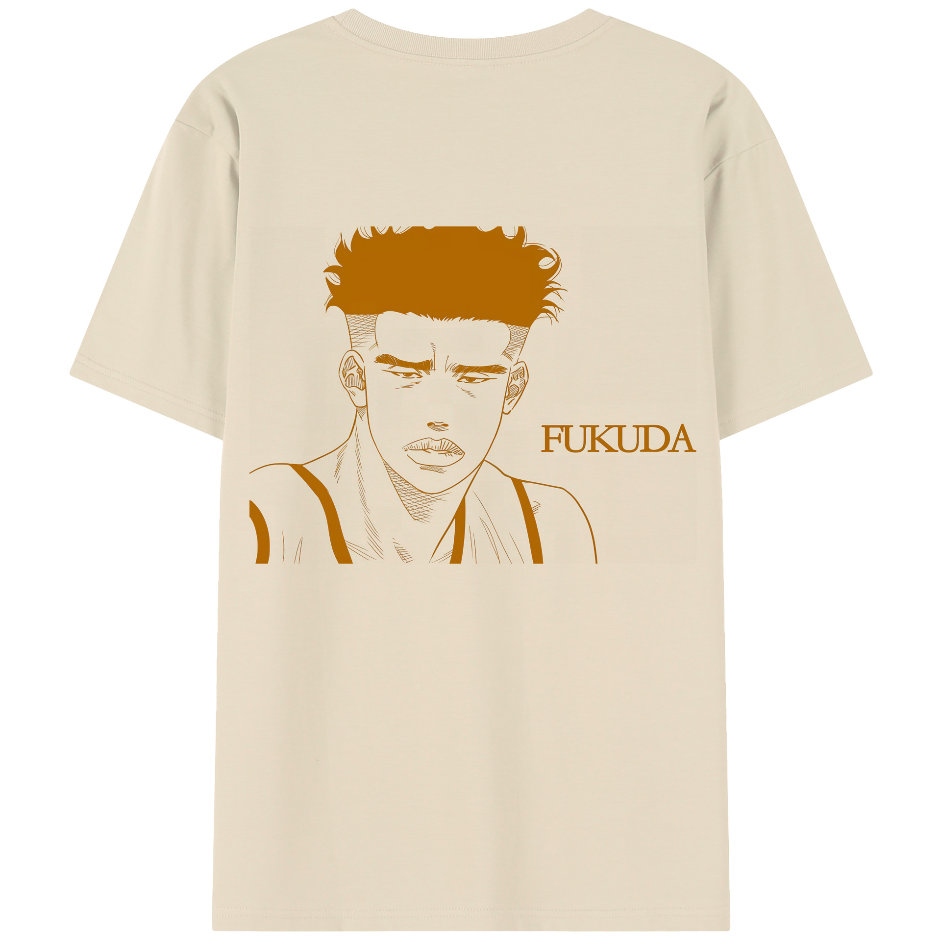 SLAM DUNK／スラムダンク 綿100％半袖Tシャツ（背面プリント）