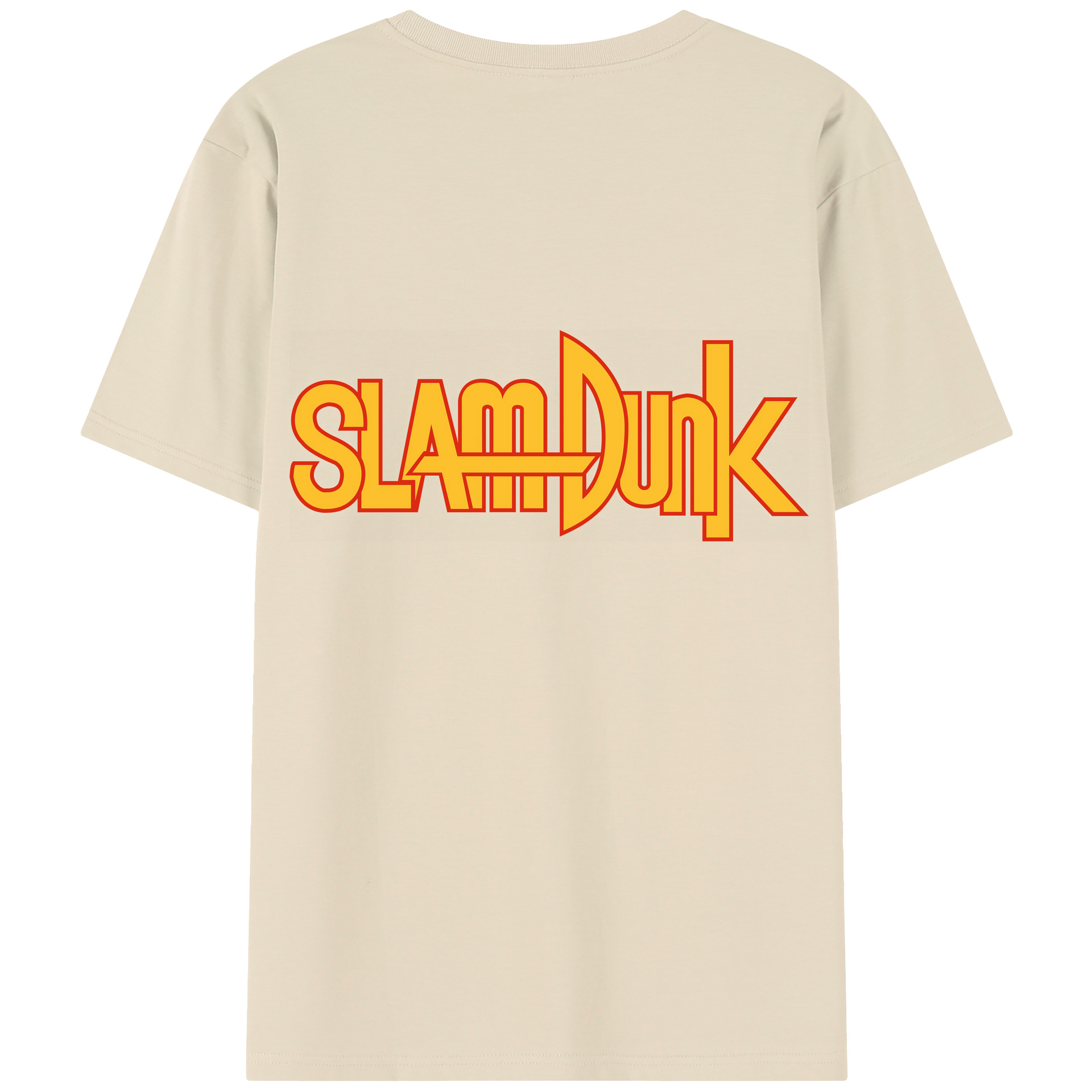 SLAM DUNK／スラムダンク 綿100％半袖Tシャツ（背面プリント）