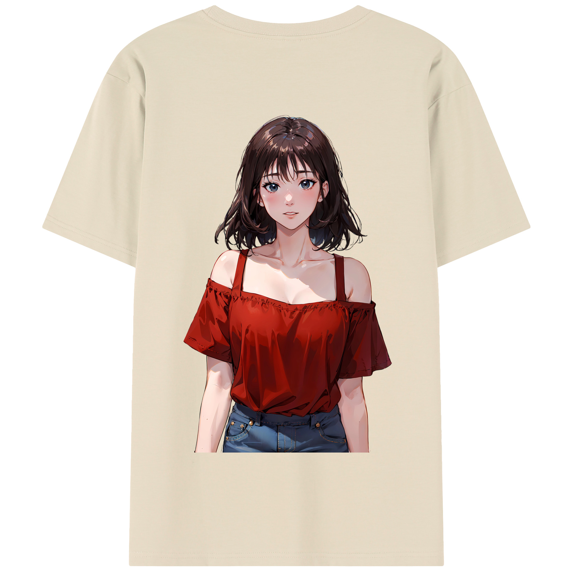 SLAM DUNK／スラムダンク 綿100％半袖Tシャツ（背面プリント）