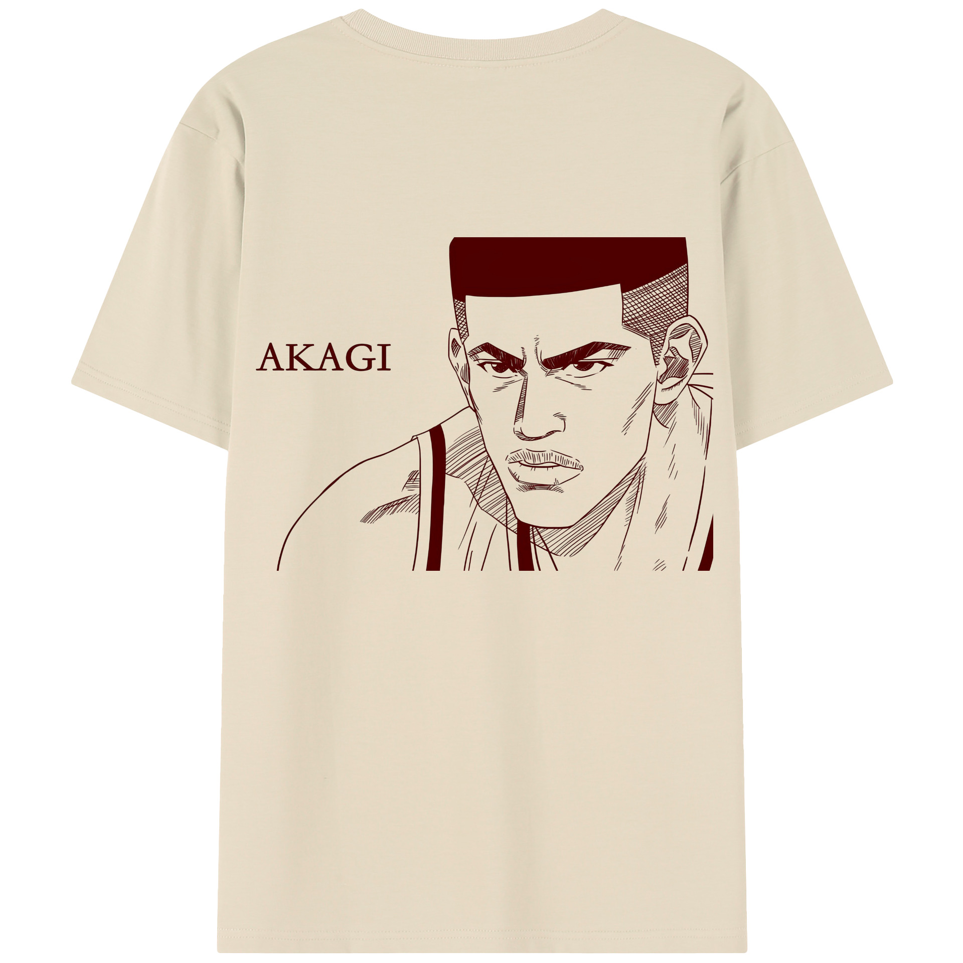 （画像用） SLAM DUNK／スラムダンク 綿100％半袖Tシャツ（背面プリント）