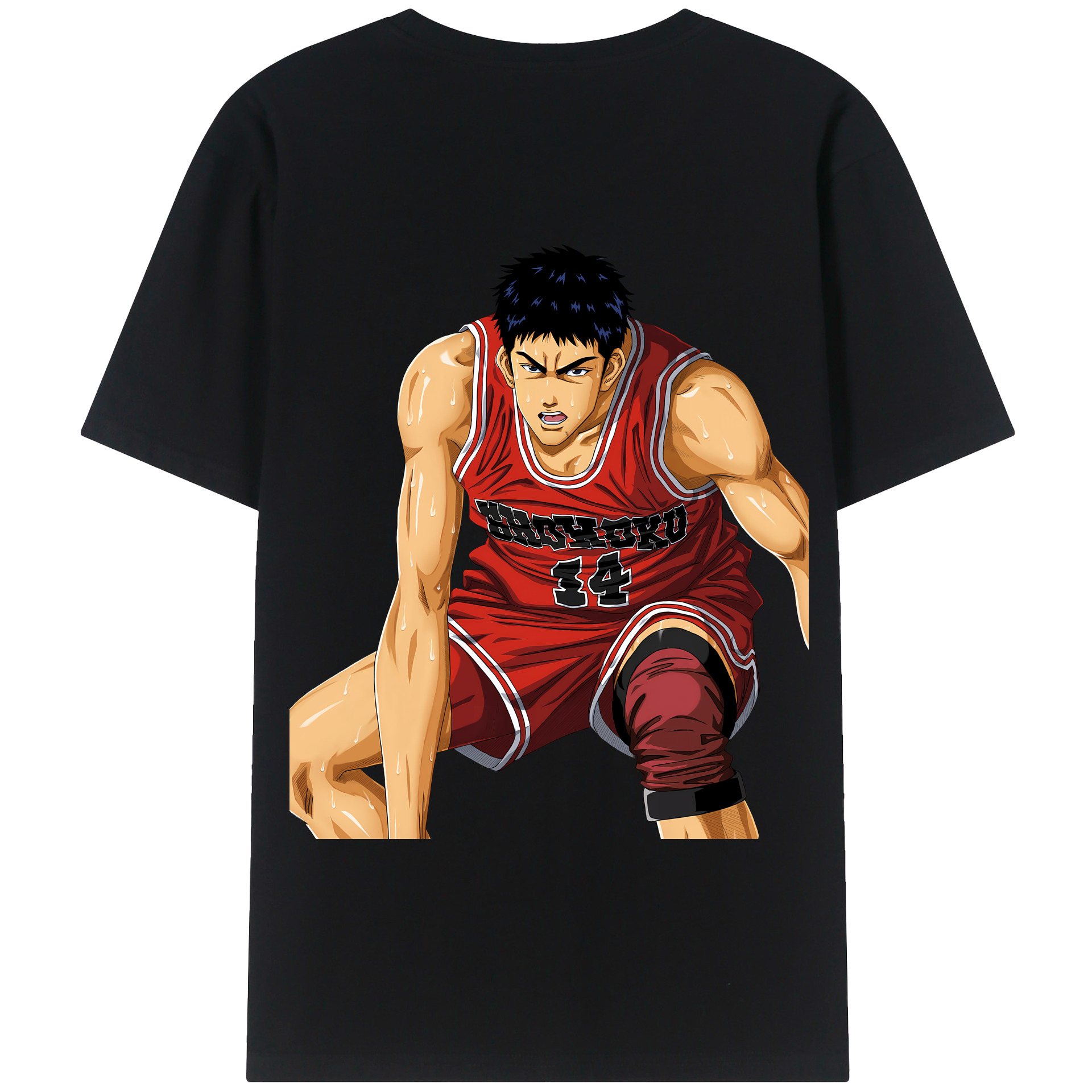 （画像用） SLAM DUNK／スラムダンク 綿100％半袖Tシャツ（背面プリント）