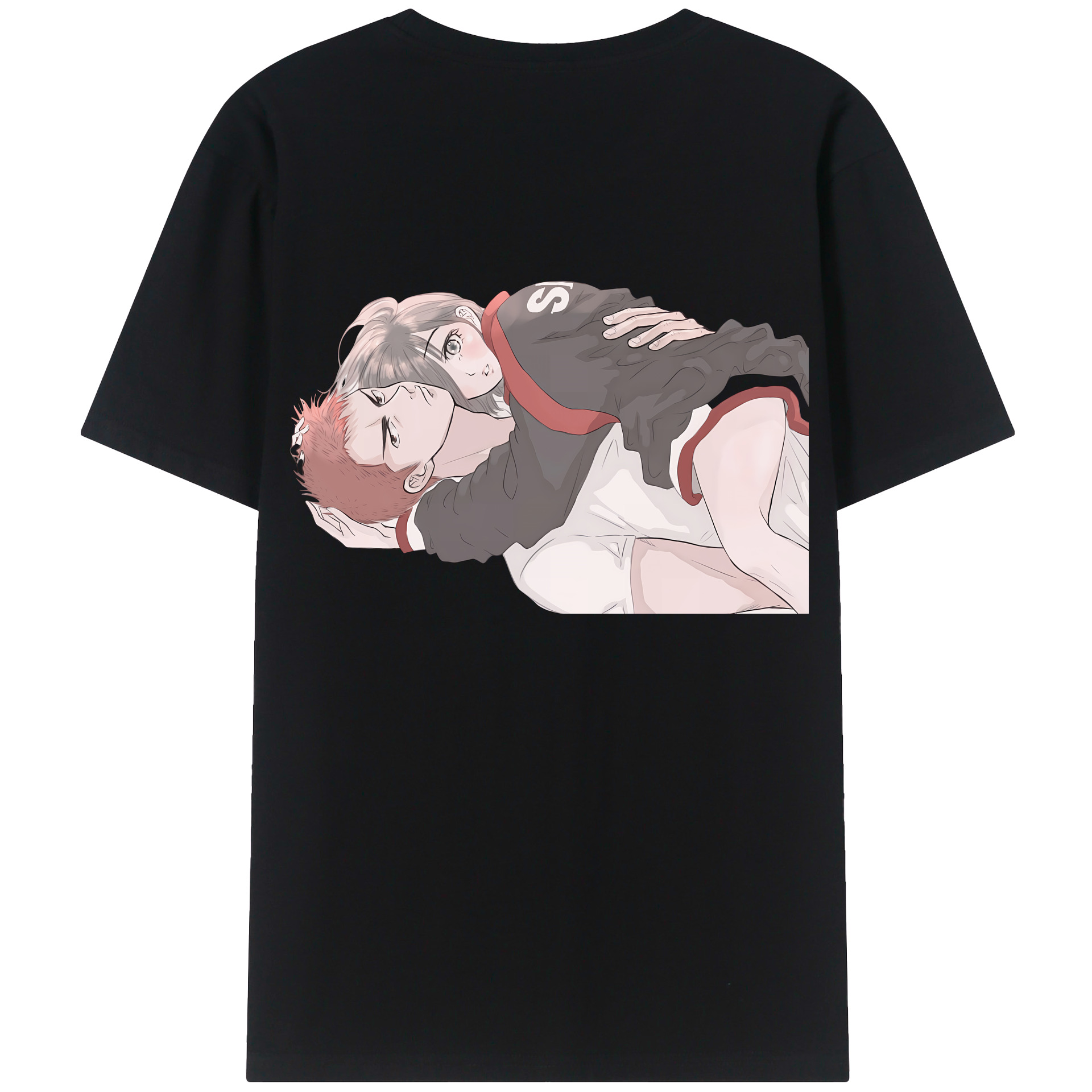 SLAM DUNK／スラムダンク 綿100％半袖Tシャツ（背面プリント）