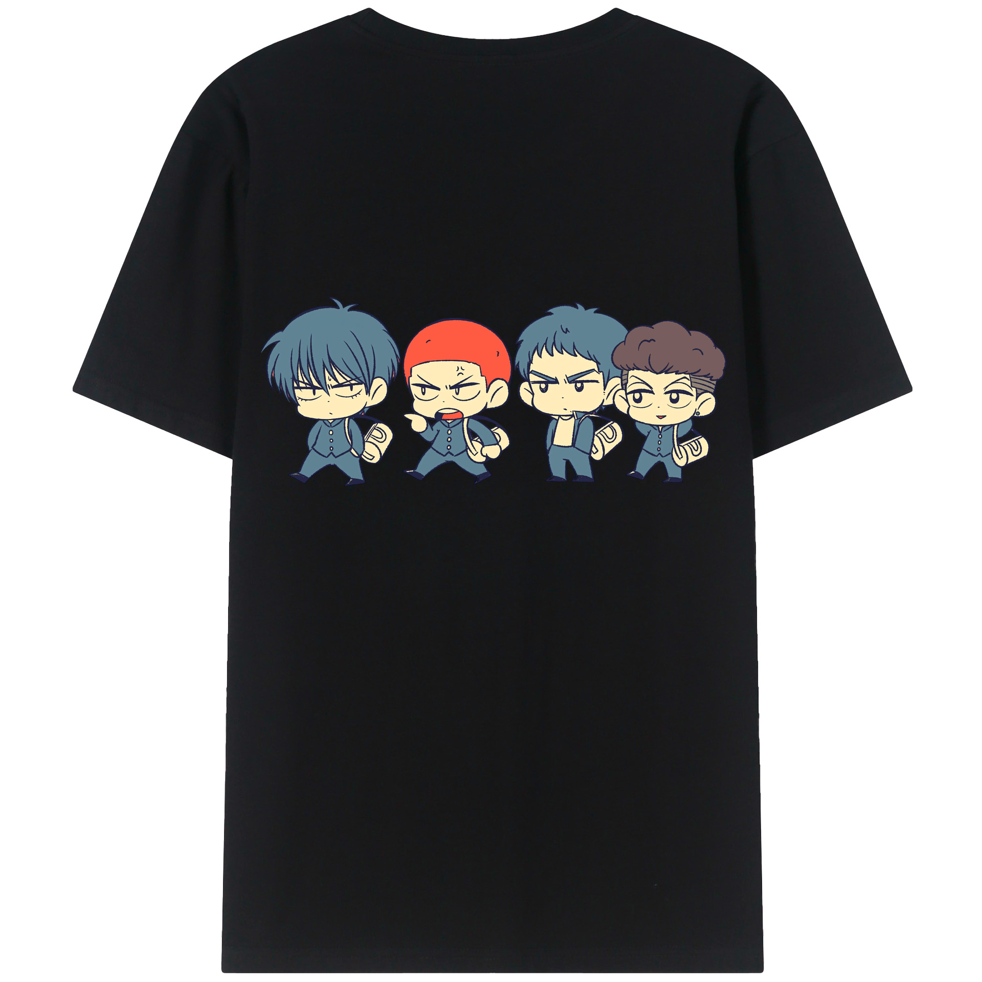 （画像用） SLAM DUNK／スラムダンク 綿100％半袖Tシャツ（背面プリント）