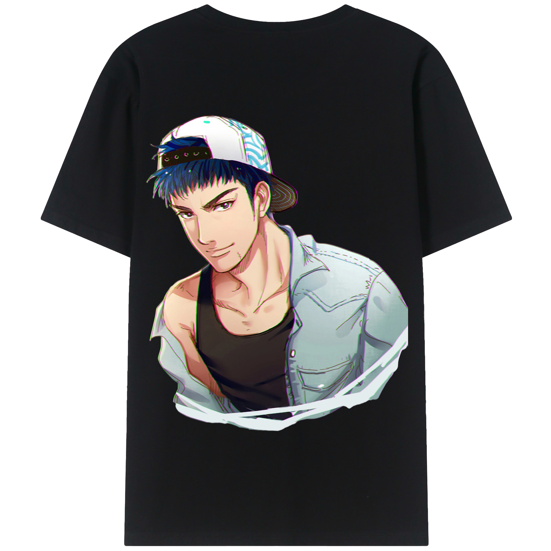 （画像用） SLAM DUNK／スラムダンク 綿100％半袖Tシャツ（背面プリント）