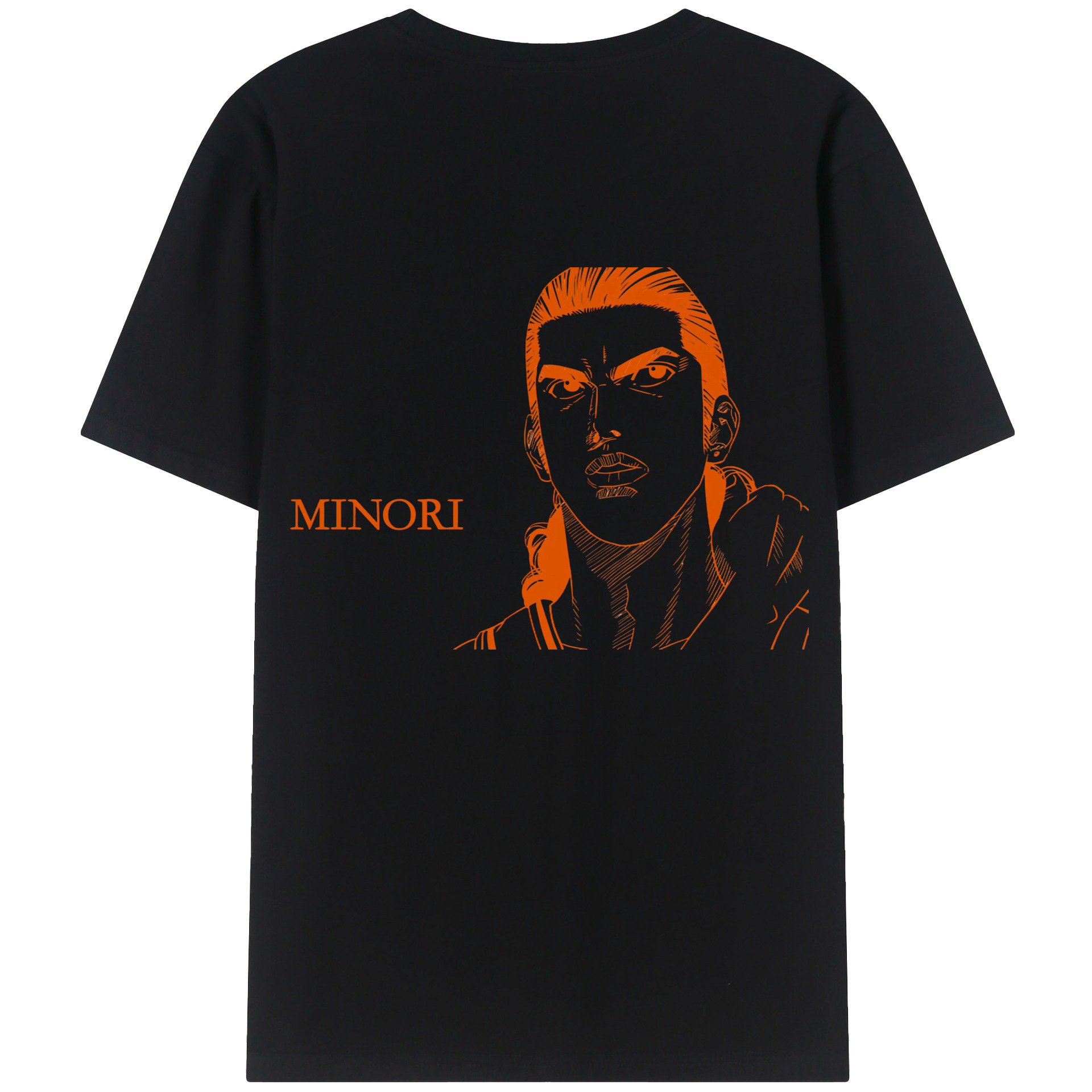 SLAM DUNK／スラムダンク 綿100％半袖Tシャツ（背面プリント）