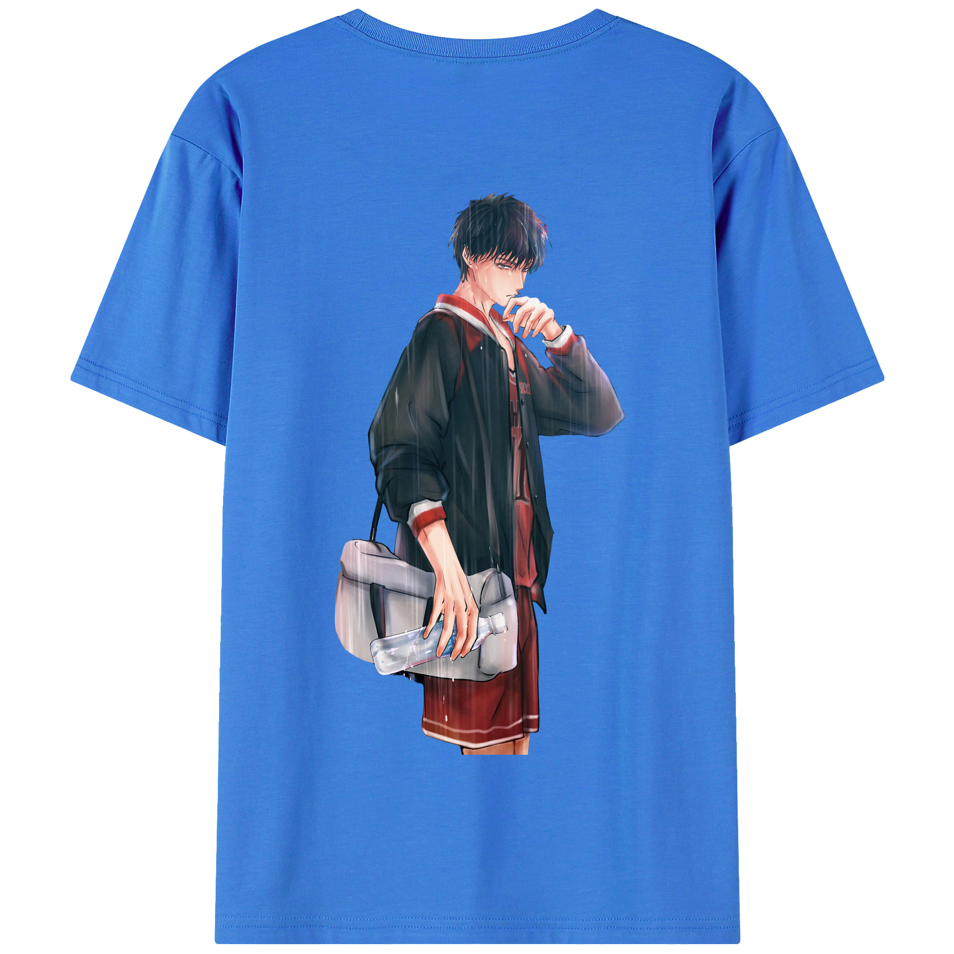 SLAM DUNK／スラムダンク 綿100％半袖Tシャツ（背面プリント）