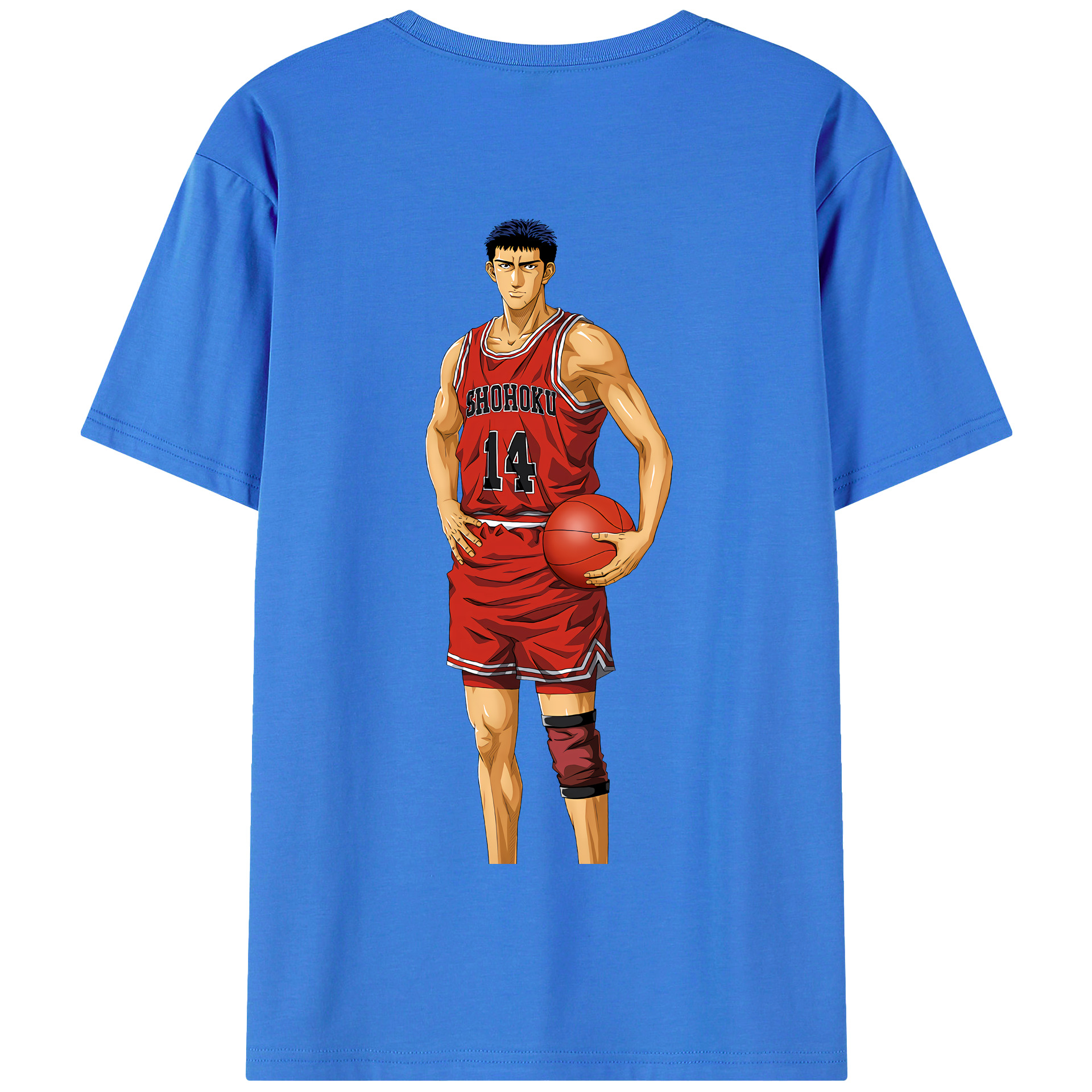 SLAM DUNK／スラムダンク 綿100％半袖Tシャツ（背面プリント）