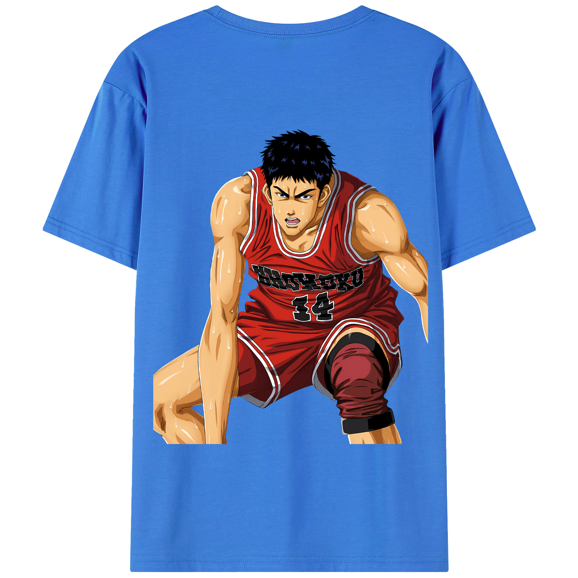 （画像用） SLAM DUNK／スラムダンク 綿100％半袖Tシャツ（背面プリント）