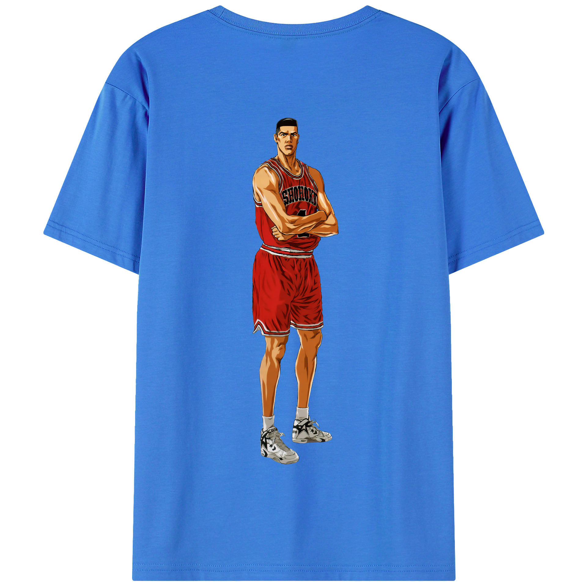（画像用） SLAM DUNK／スラムダンク 綿100％半袖Tシャツ（背面プリント）