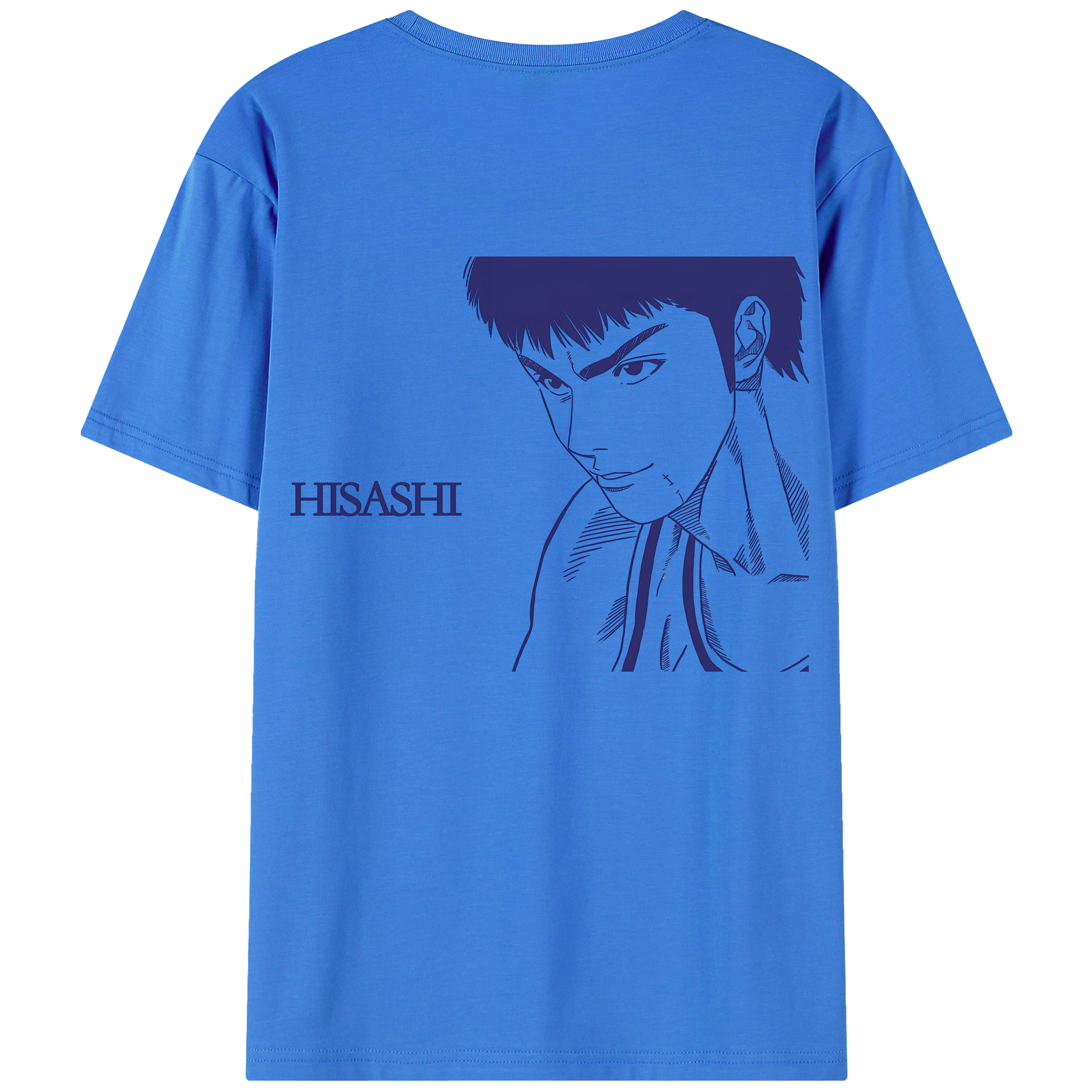 SLAM DUNK／スラムダンク 綿100％半袖Tシャツ（背面プリント）