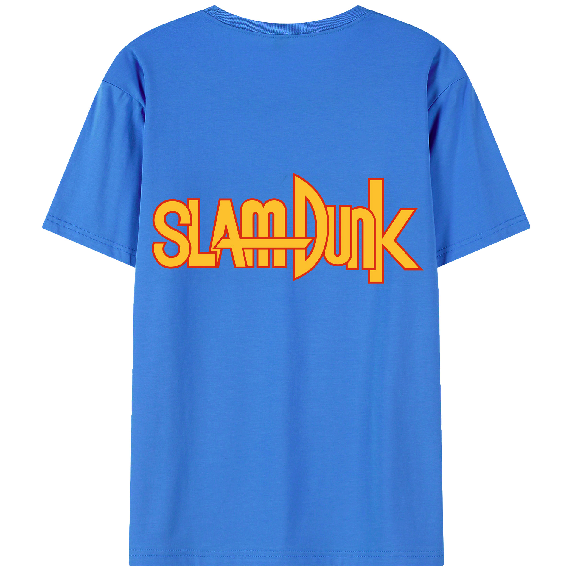 SLAM DUNK／スラムダンク 綿100％半袖Tシャツ（背面プリント）