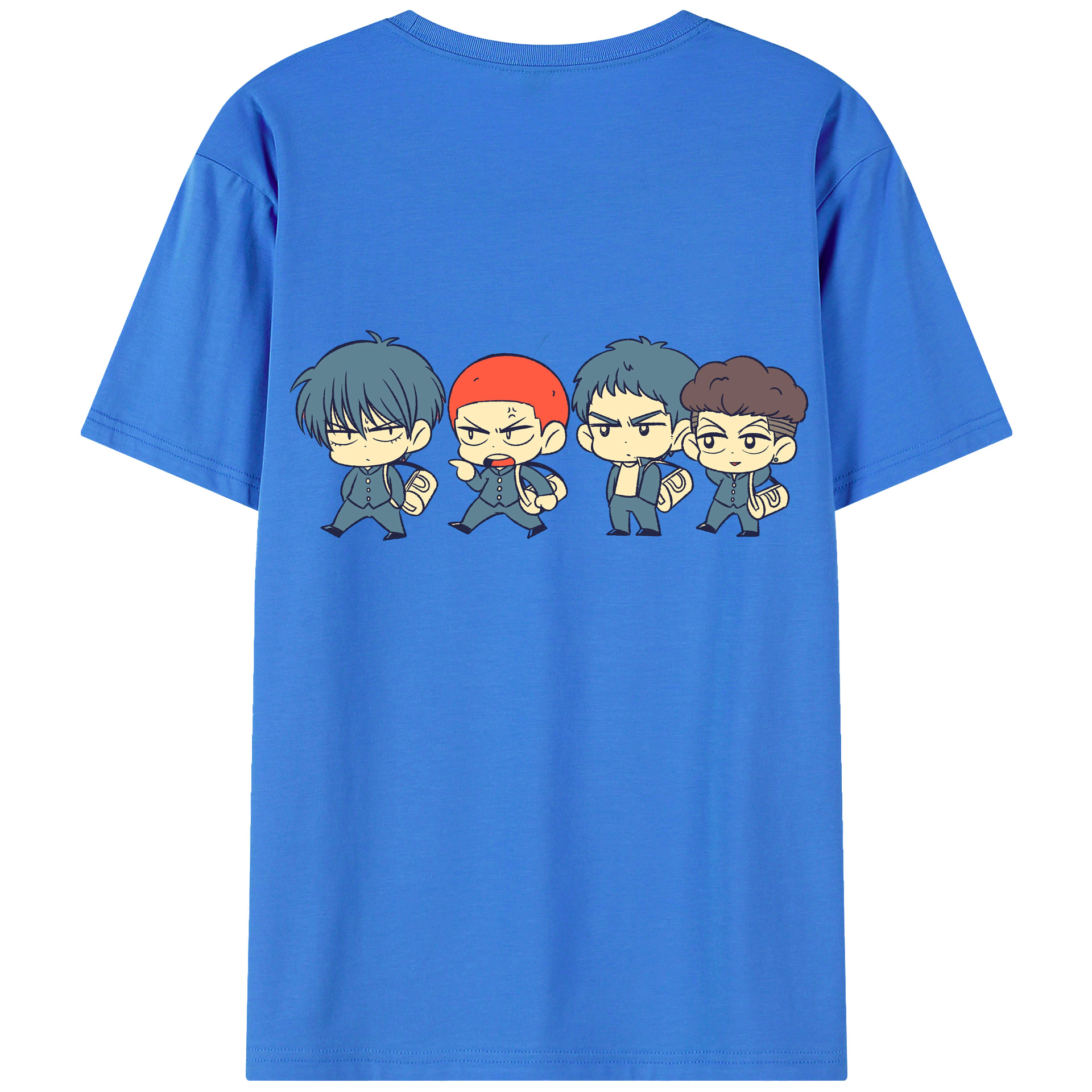 （画像用） SLAM DUNK／スラムダンク 綿100％半袖Tシャツ（背面プリント）