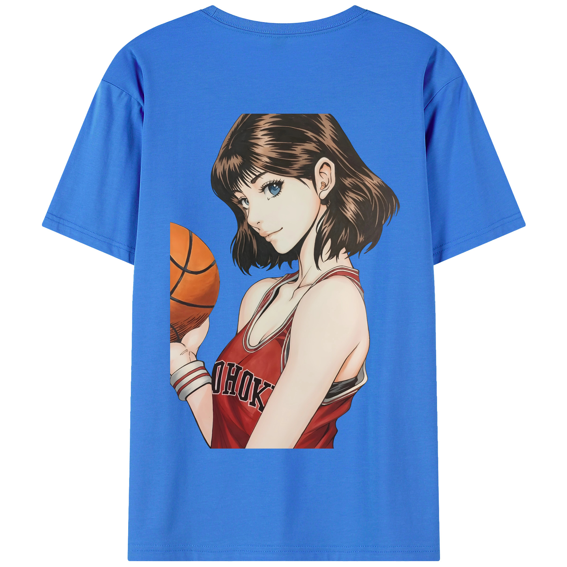 SLAM DUNK／スラムダンク 綿100％半袖Tシャツ（背面プリント）
