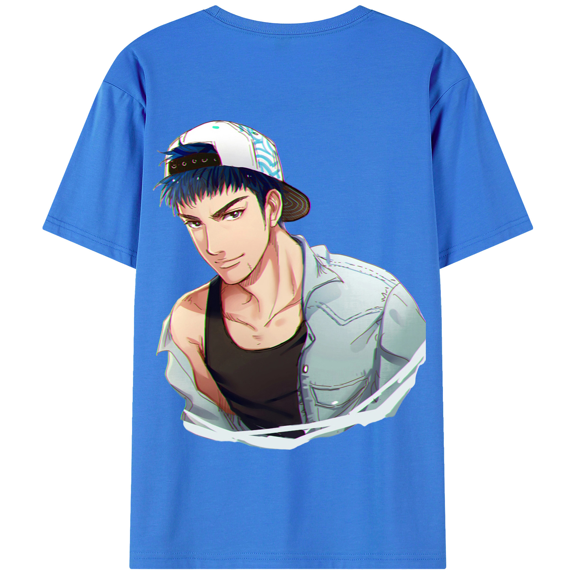 （画像用） SLAM DUNK／スラムダンク 綿100％半袖Tシャツ（背面プリント）