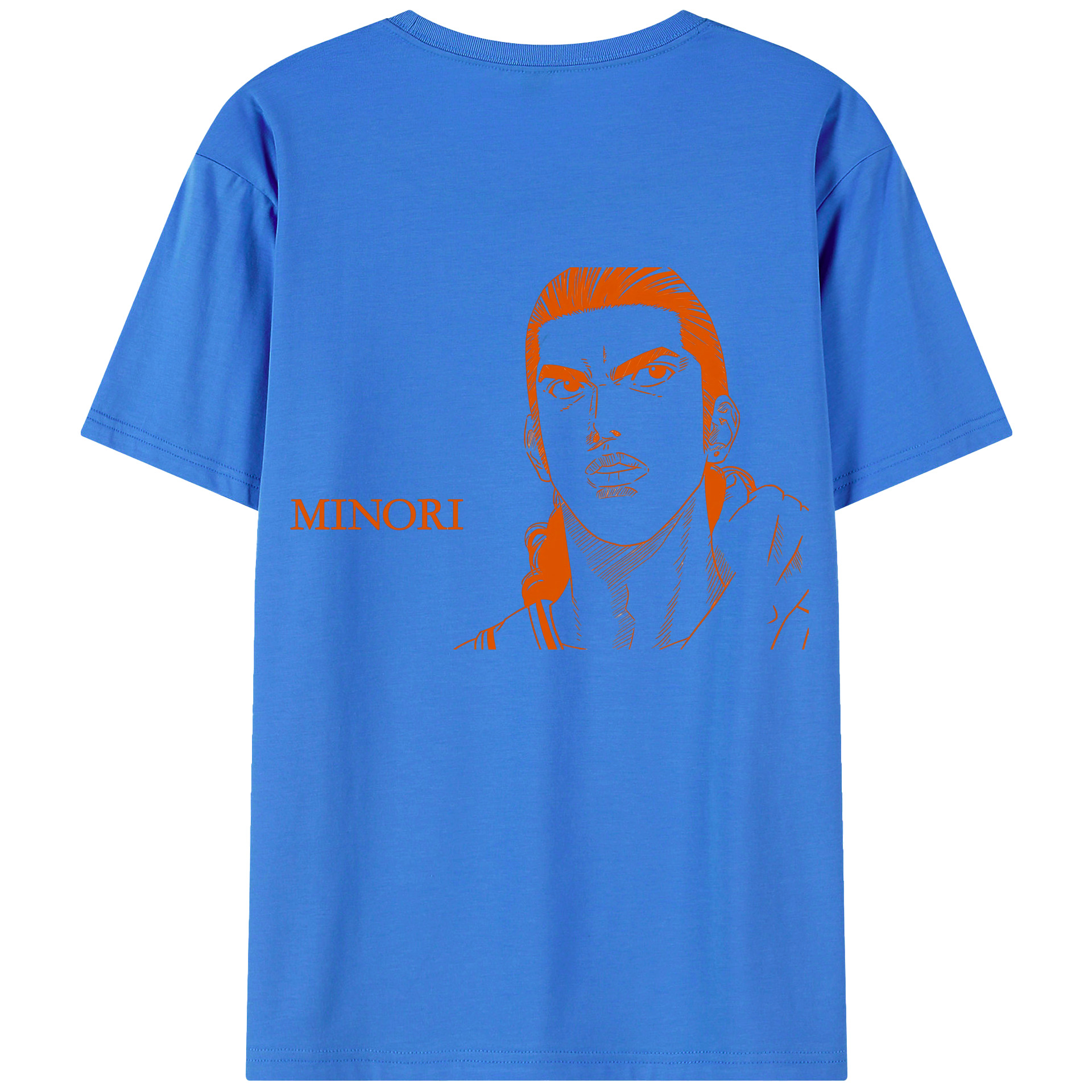 SLAM DUNK／スラムダンク 綿100％半袖Tシャツ（背面プリント）