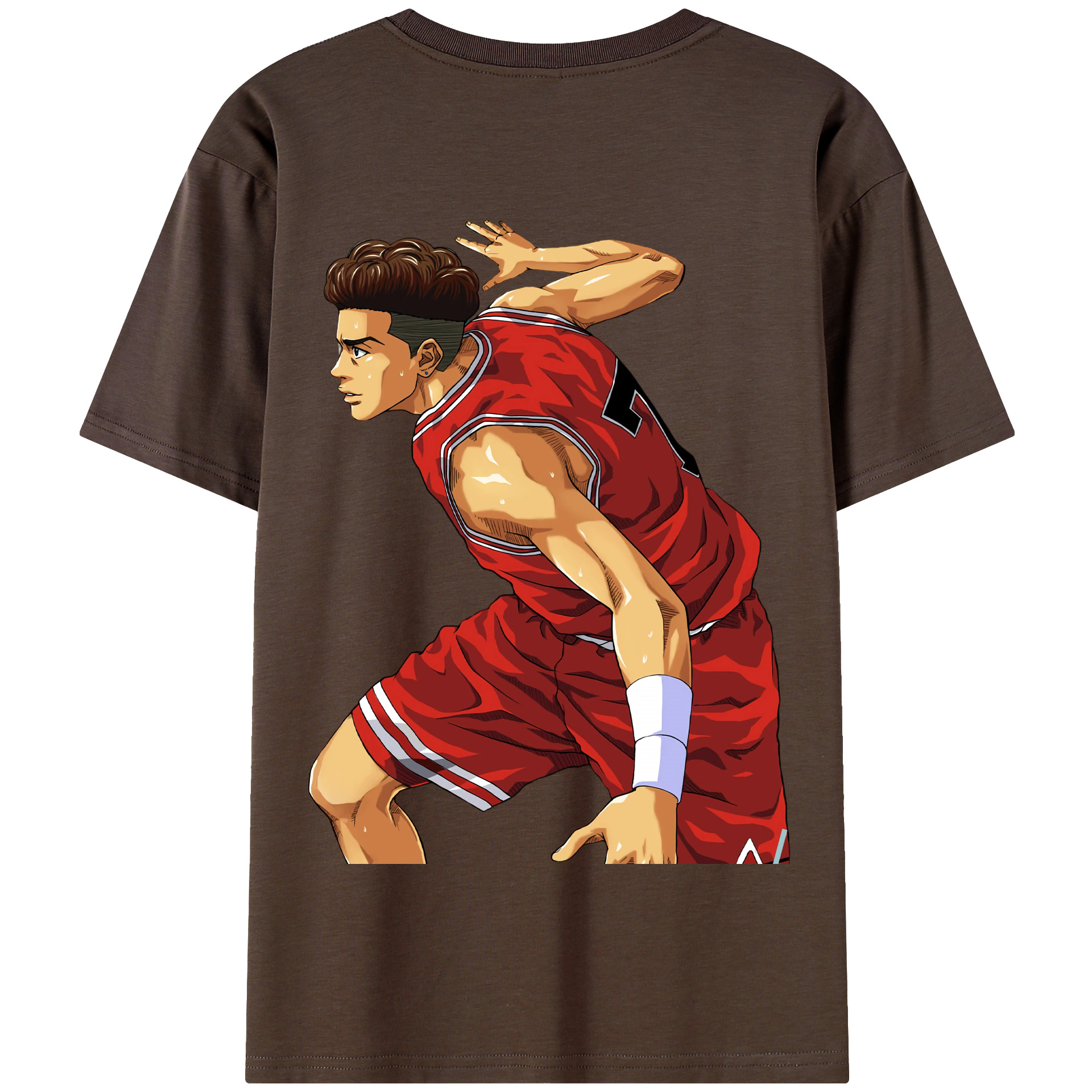 SLAM DUNK／スラムダンク 綿100％半袖Tシャツ（背面プリント）