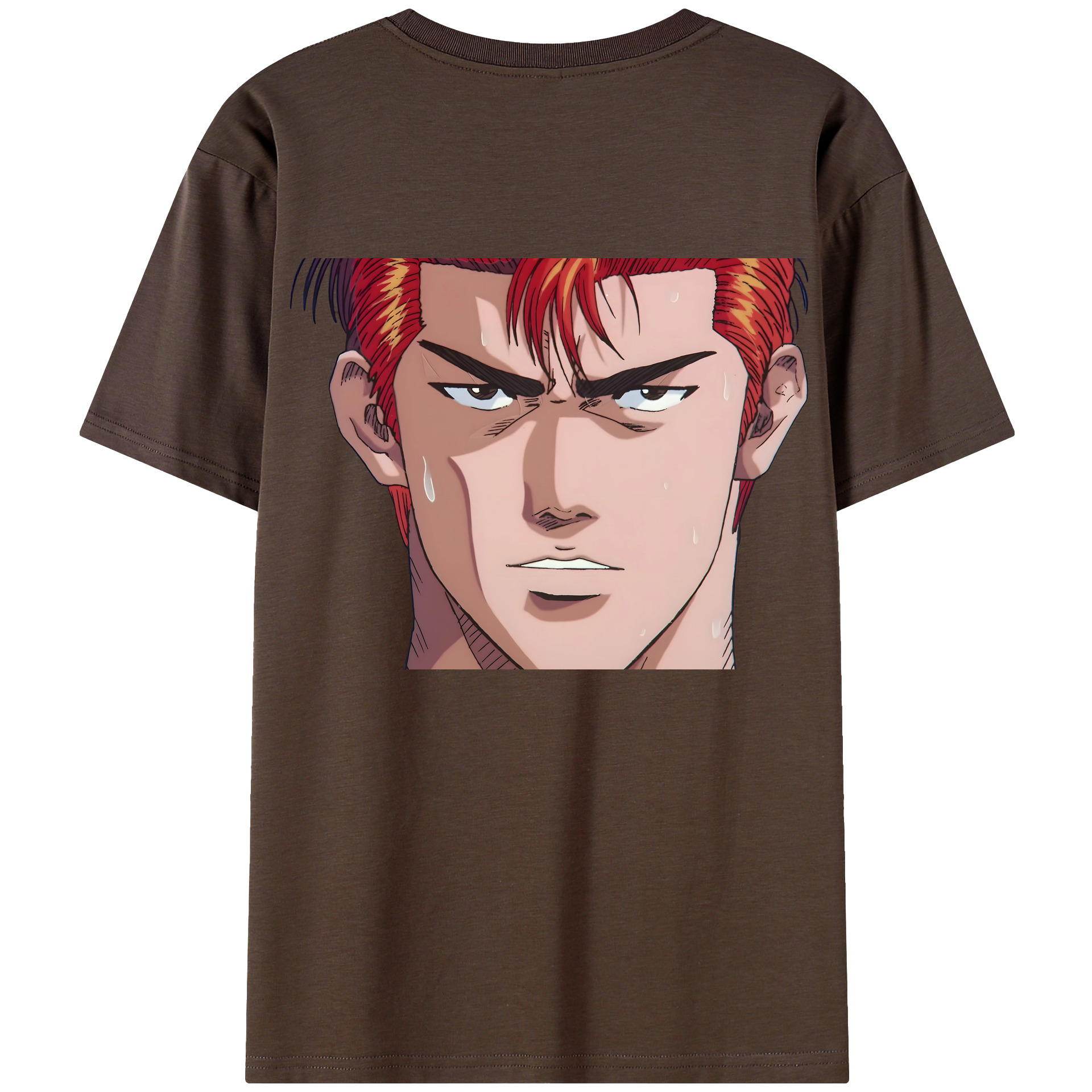 SLAM DUNK／スラムダンク 綿100％半袖Tシャツ（背面プリント）