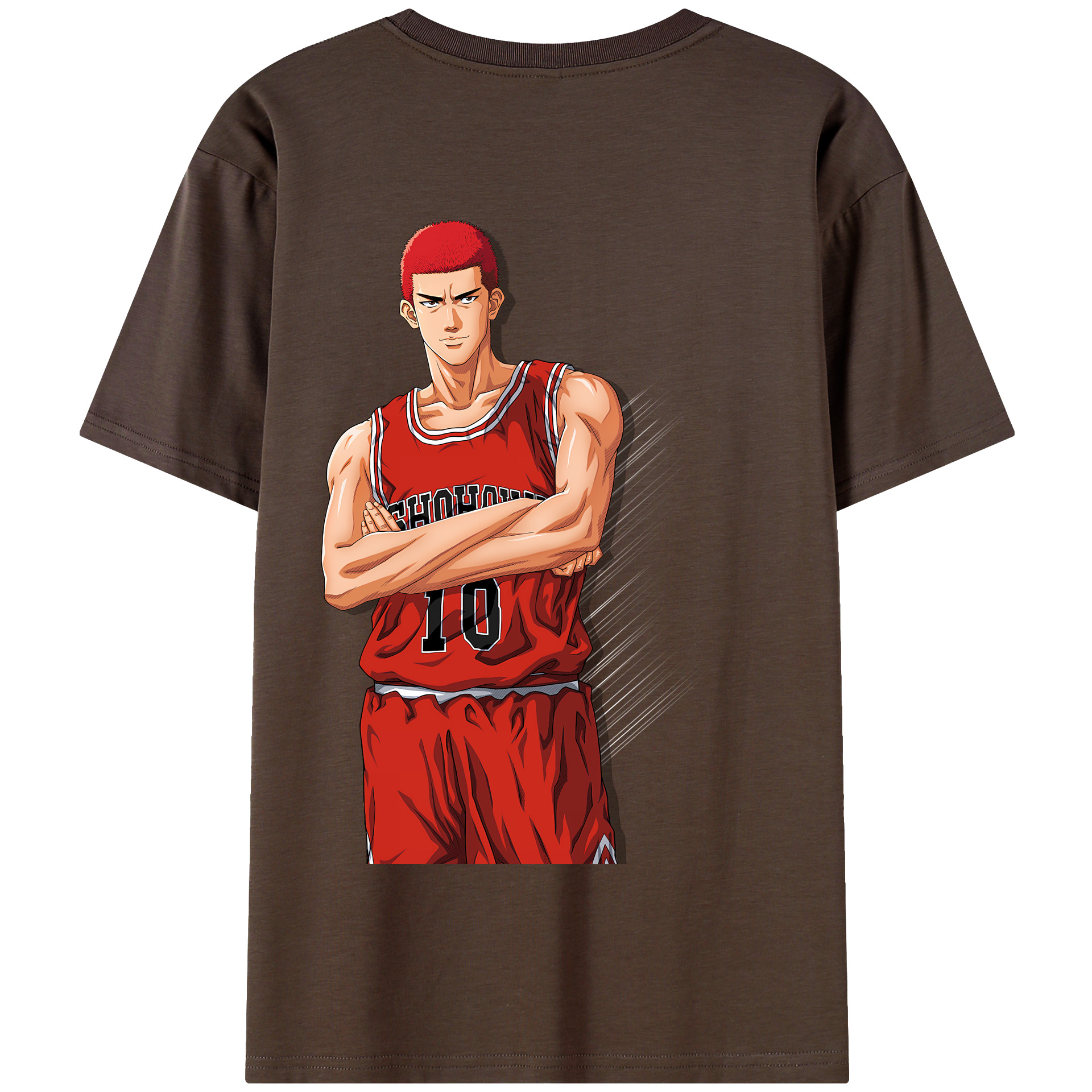 SLAM DUNK／スラムダンク 綿100％半袖Tシャツ（背面プリント）