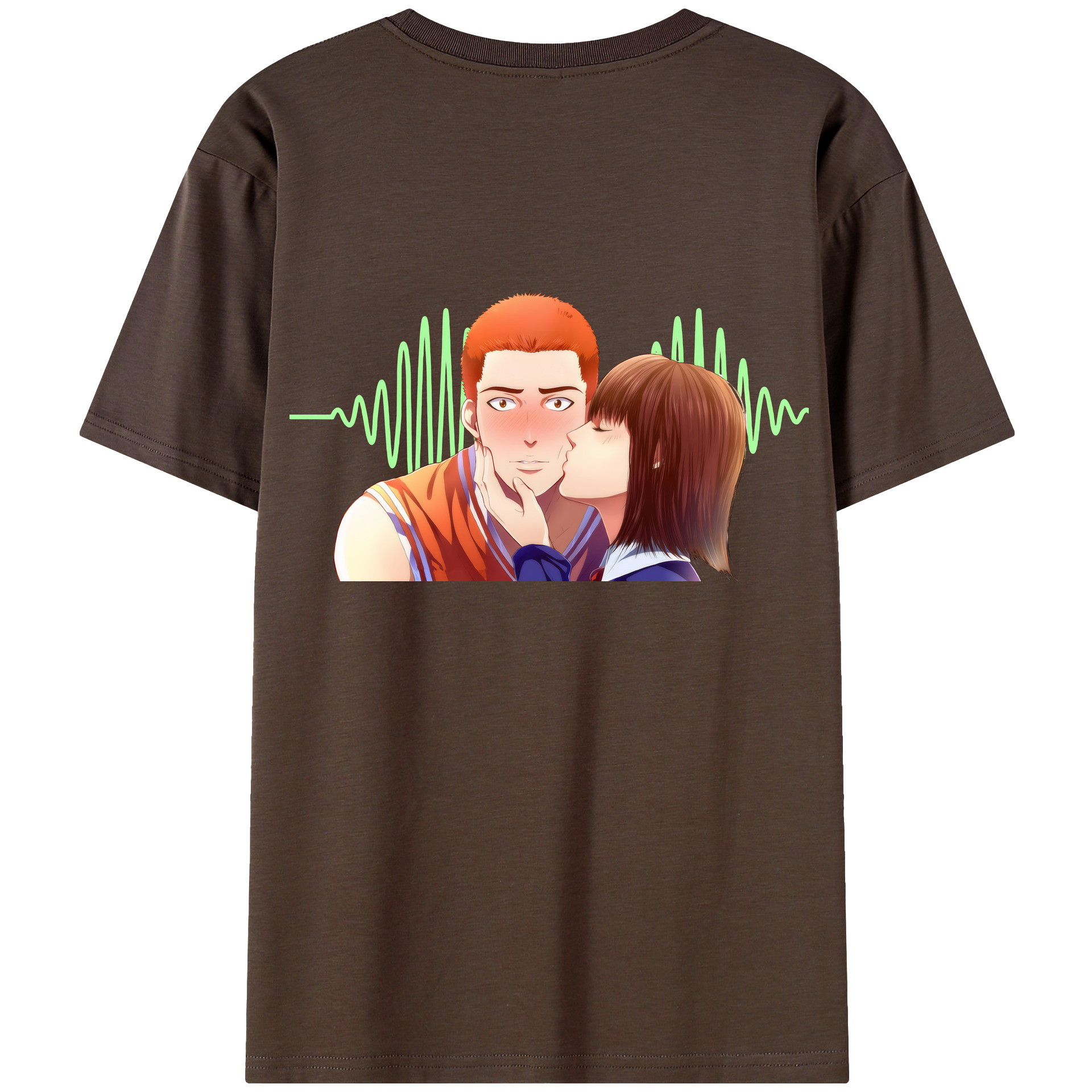 SLAM DUNK／スラムダンク 綿100％半袖Tシャツ（背面プリント）