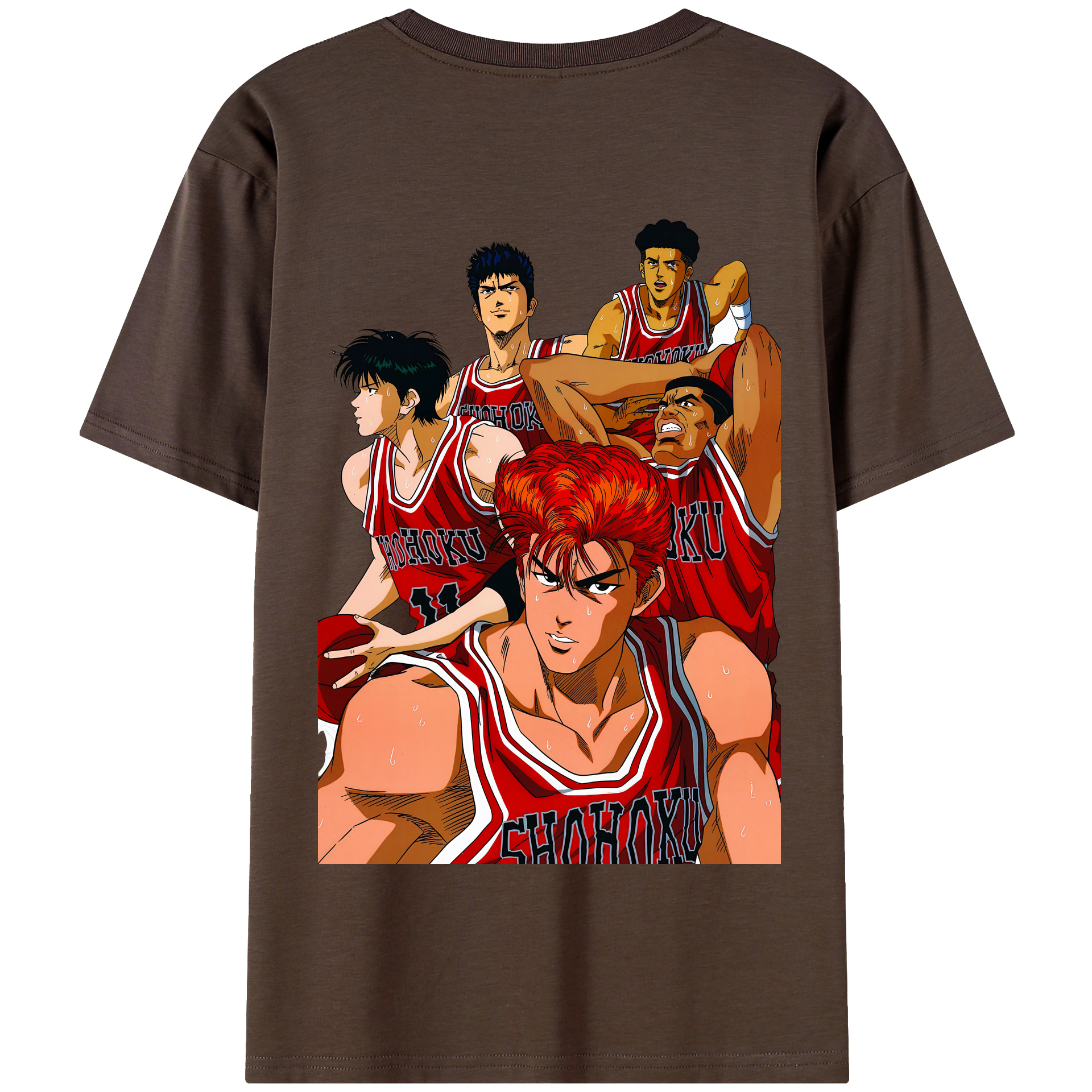 （画像用） SLAM DUNK／スラムダンク 綿100％半袖Tシャツ（背面プリント）