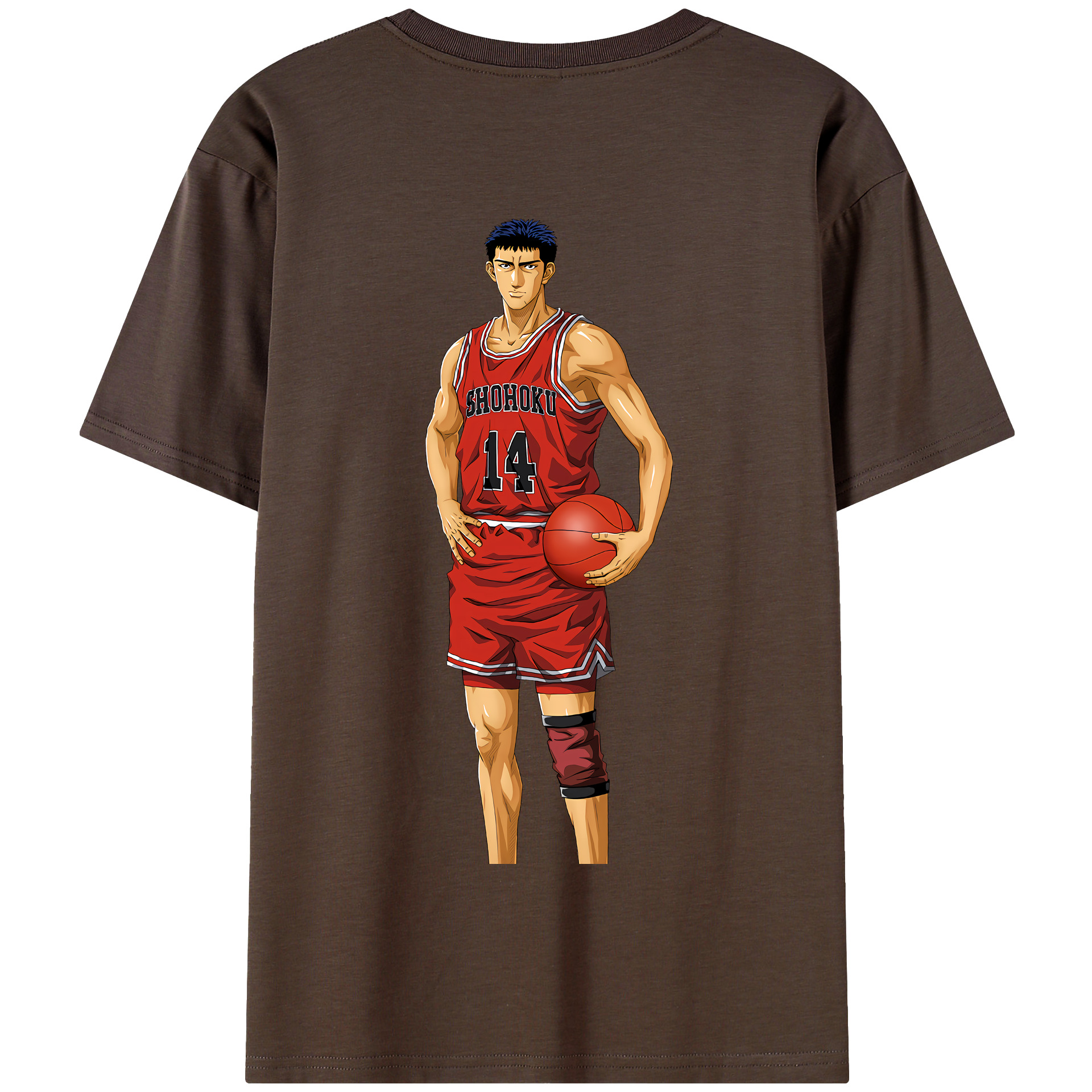SLAM DUNK／スラムダンク 綿100％半袖Tシャツ（背面プリント）