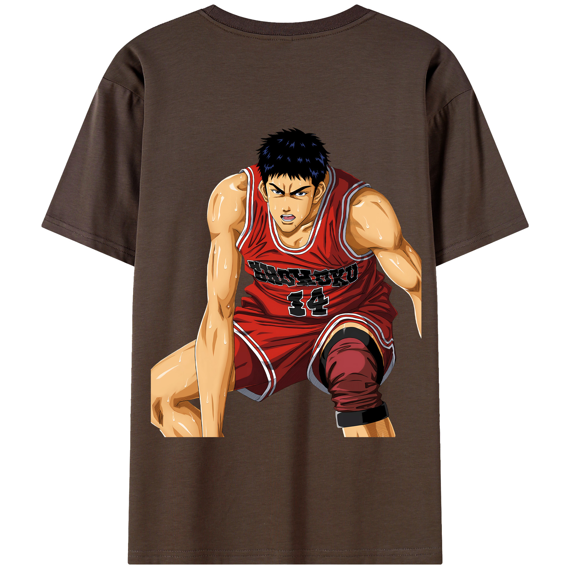 （画像用） SLAM DUNK／スラムダンク 綿100％半袖Tシャツ（背面プリント）