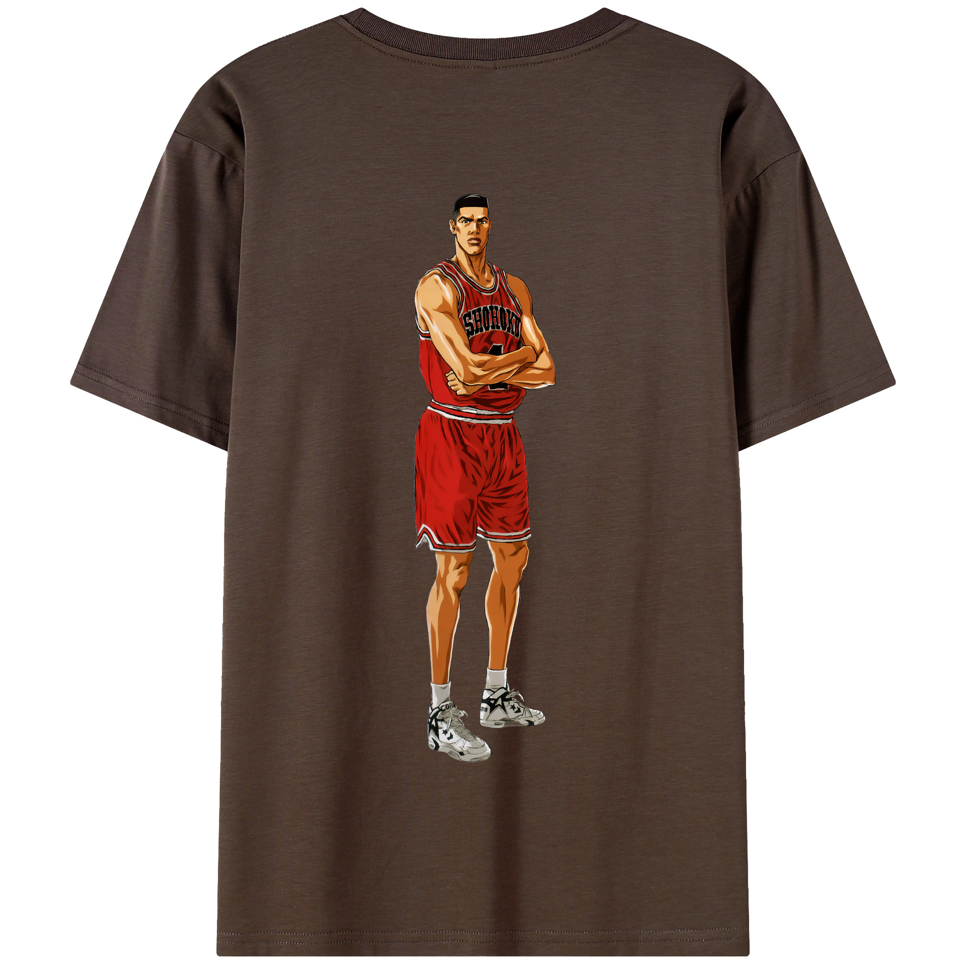 （画像用） SLAM DUNK／スラムダンク 綿100％半袖Tシャツ（背面プリント）