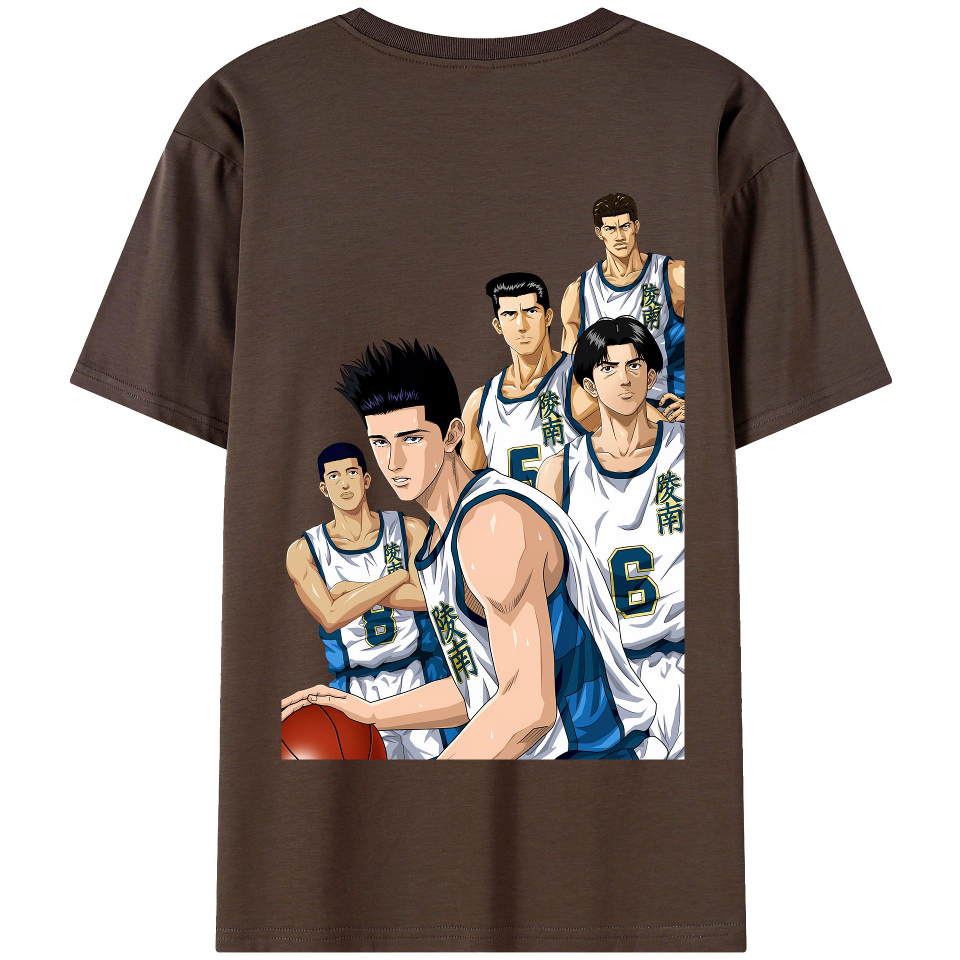 SLAM DUNK／スラムダンク 綿100％半袖Tシャツ（背面プリント）