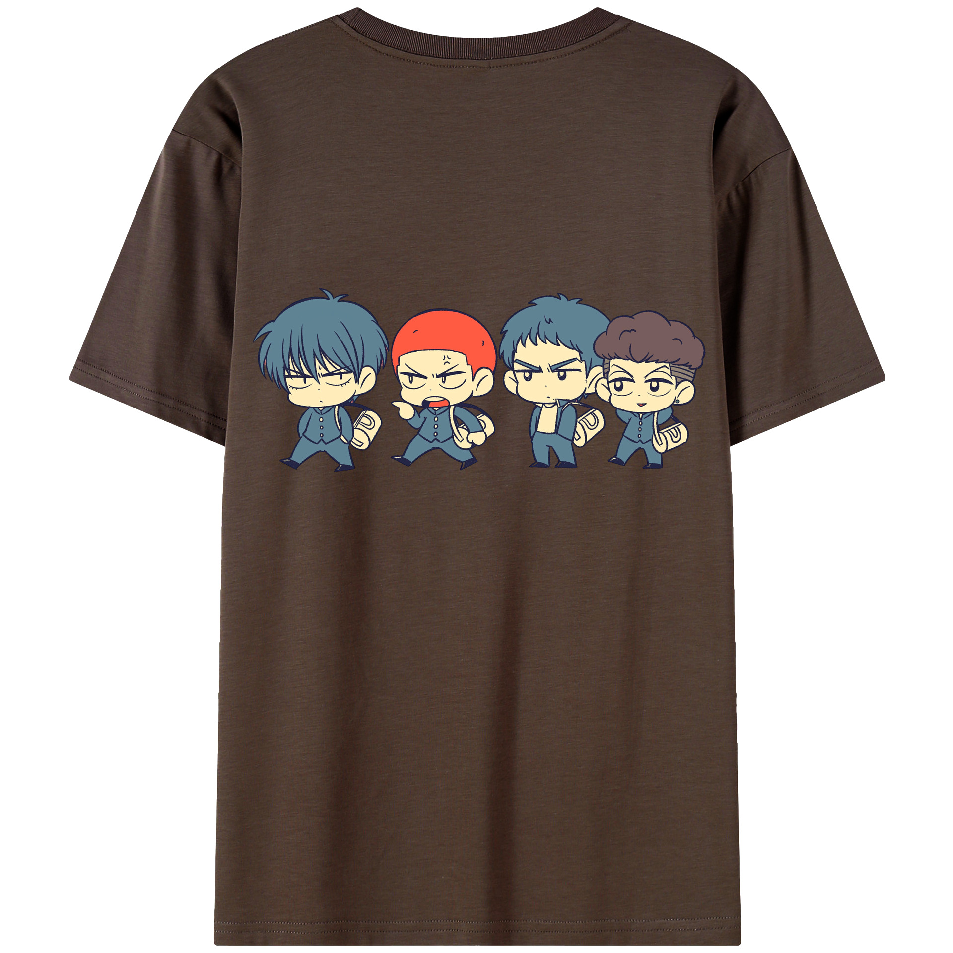 （画像用） SLAM DUNK／スラムダンク 綿100％半袖Tシャツ（背面プリント）