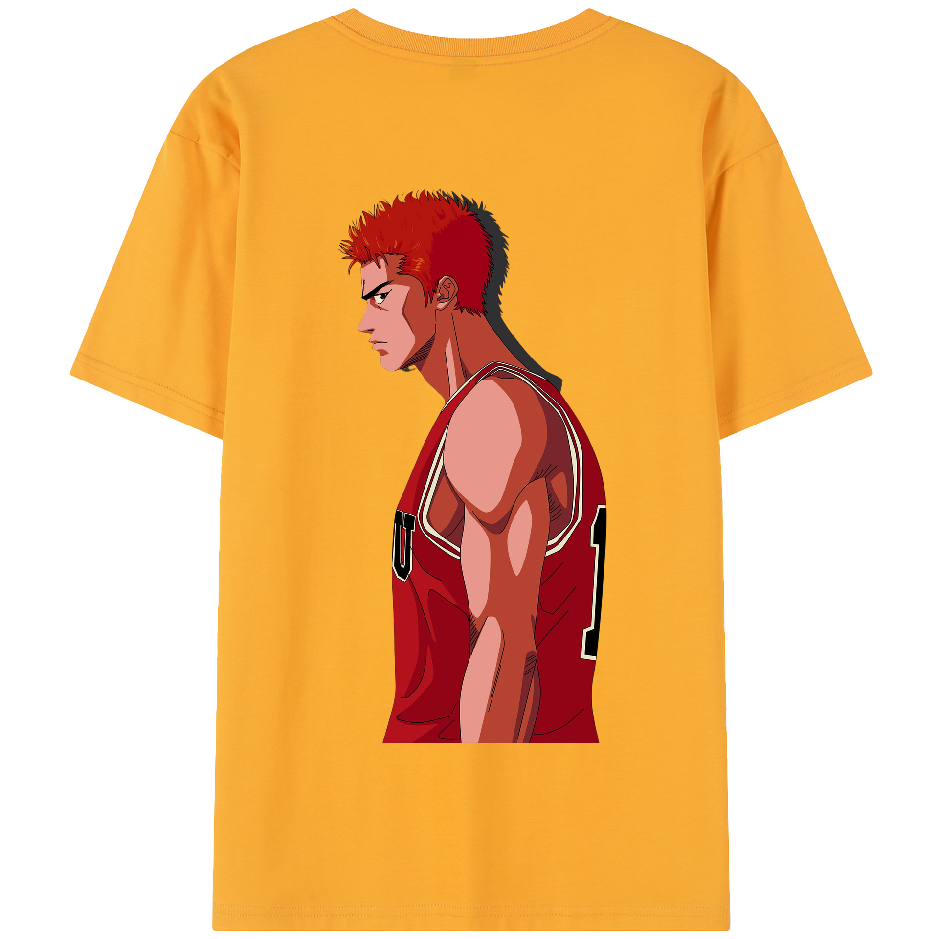 SLAM DUNK／スラムダンク 綿100％半袖Tシャツ（背面プリント）