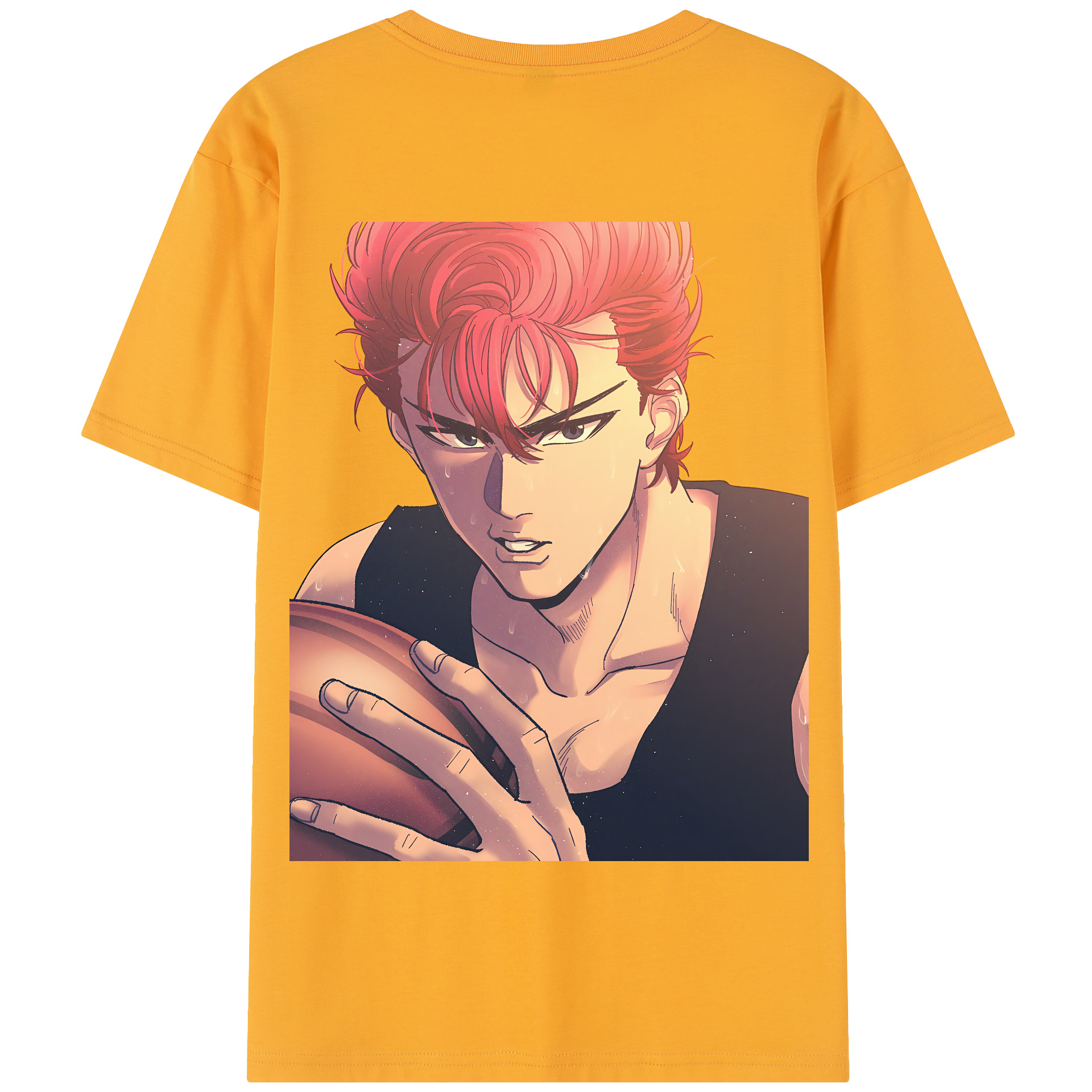 SLAM DUNK／スラムダンク 綿100％半袖Tシャツ（背面プリント）