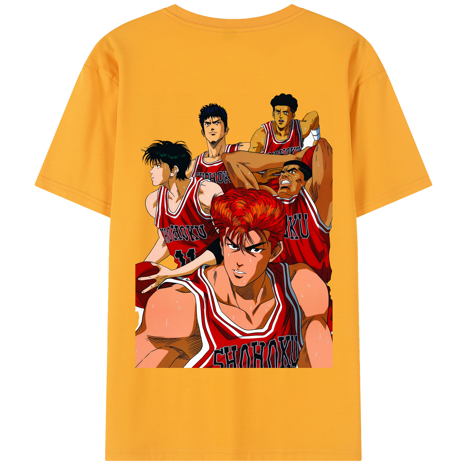 （画像用） SLAM DUNK／スラムダンク 綿100％半袖Tシャツ（背面プリント）
