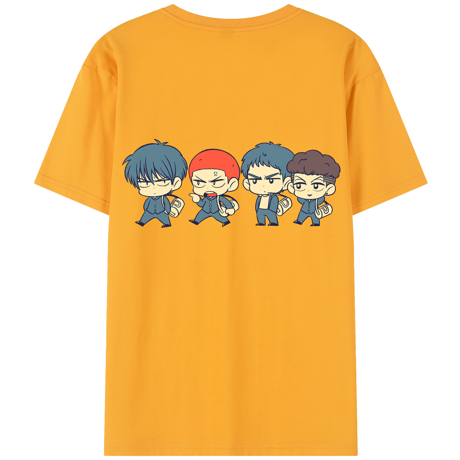 （画像用） SLAM DUNK／スラムダンク 綿100％半袖Tシャツ（背面プリント）