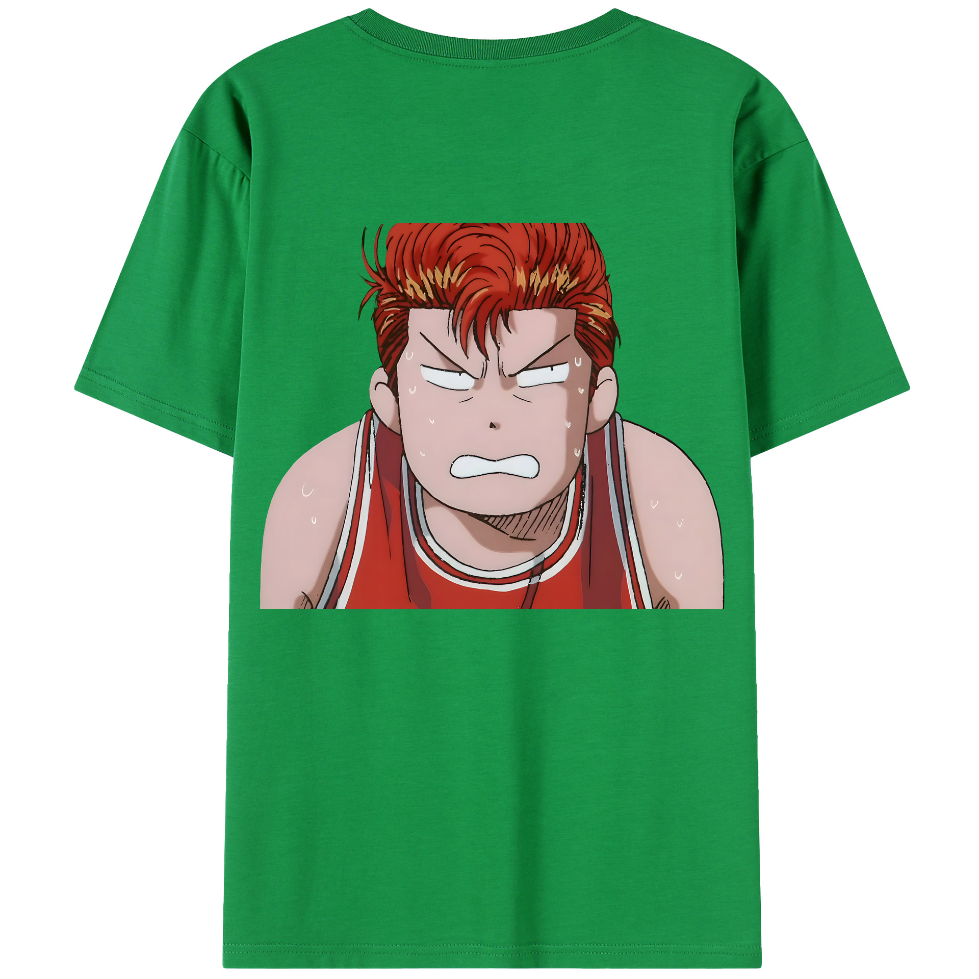 SLAM DUNK／スラムダンク 綿100％半袖Tシャツ（背面プリント）