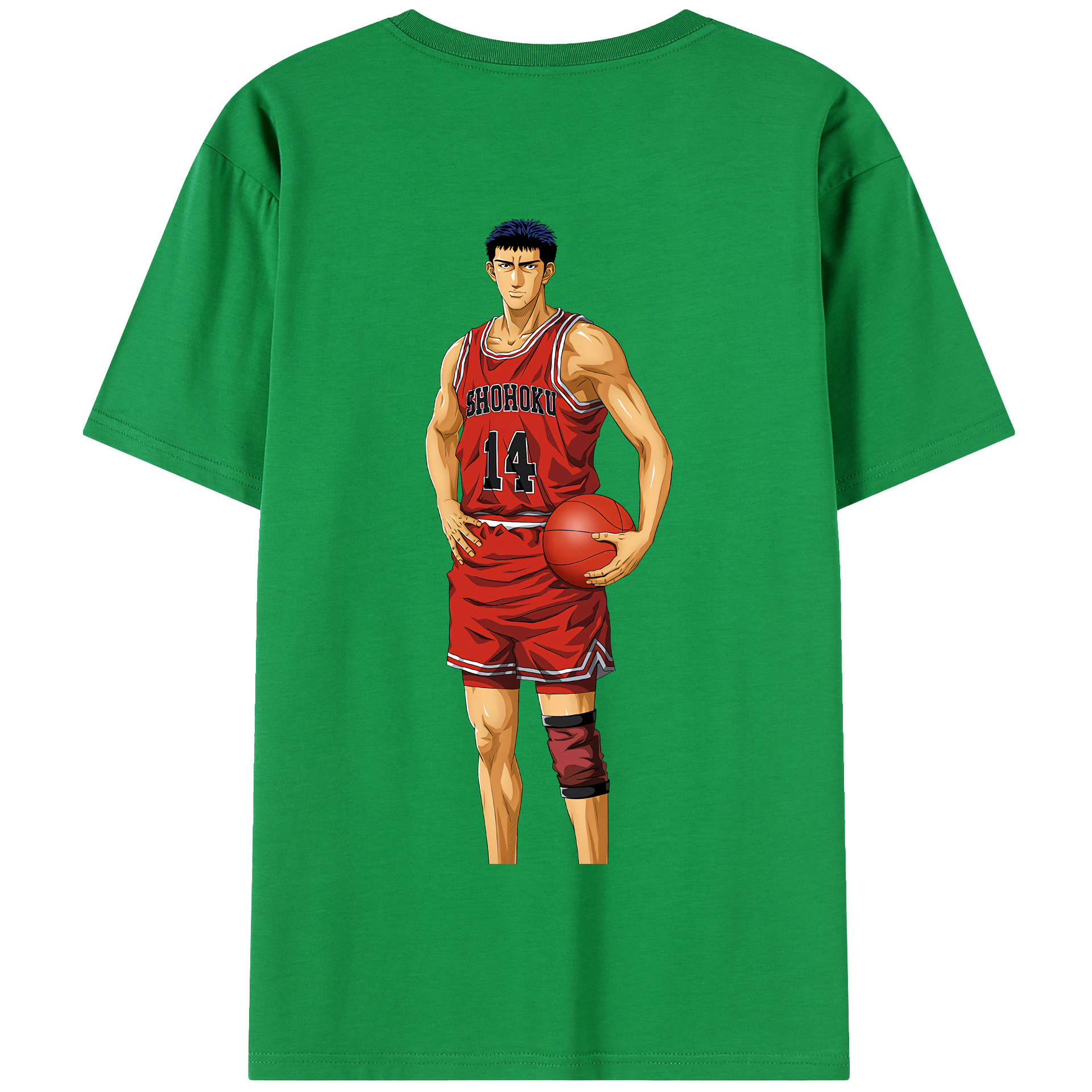 SLAM DUNK／スラムダンク 綿100％半袖Tシャツ（背面プリント）