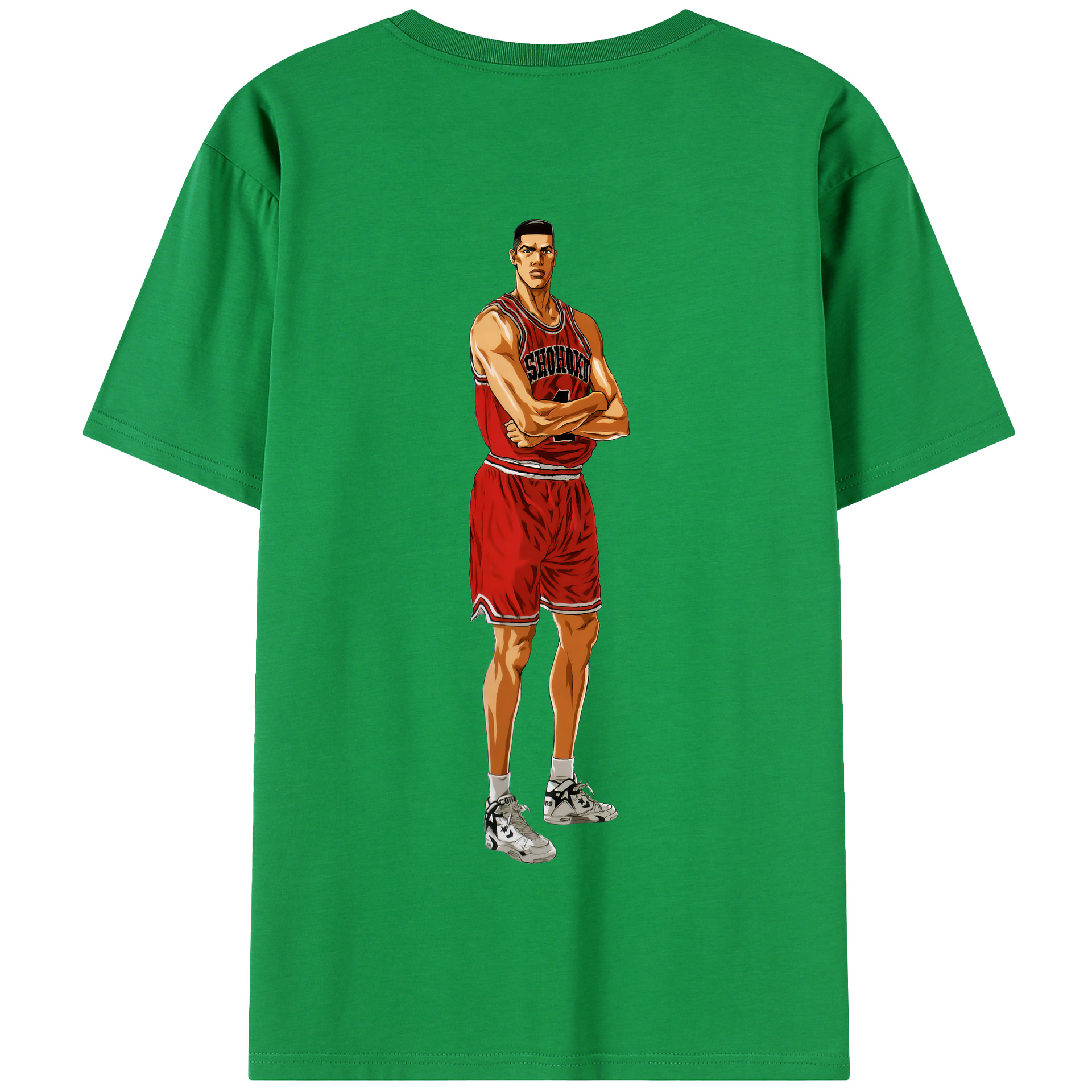 （画像用） SLAM DUNK／スラムダンク 綿100％半袖Tシャツ（背面プリント）