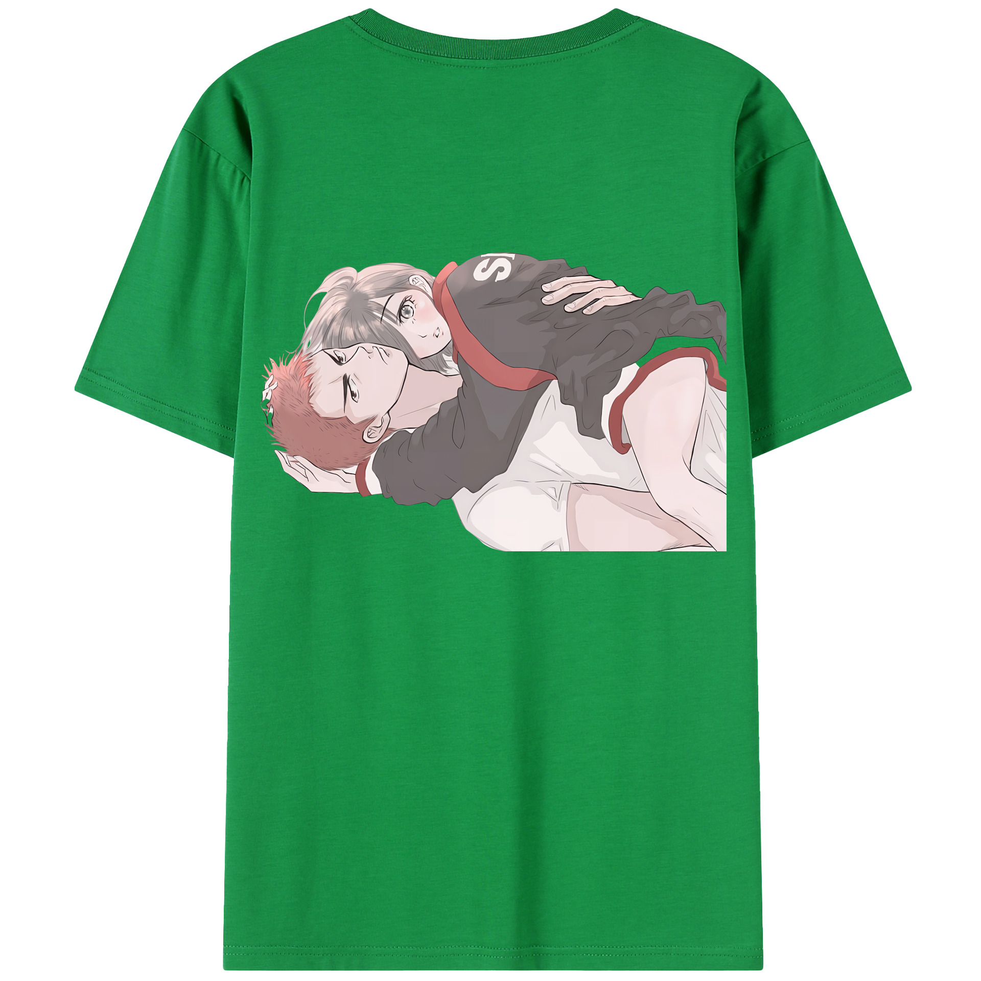 SLAM DUNK／スラムダンク 綿100％半袖Tシャツ（背面プリント）