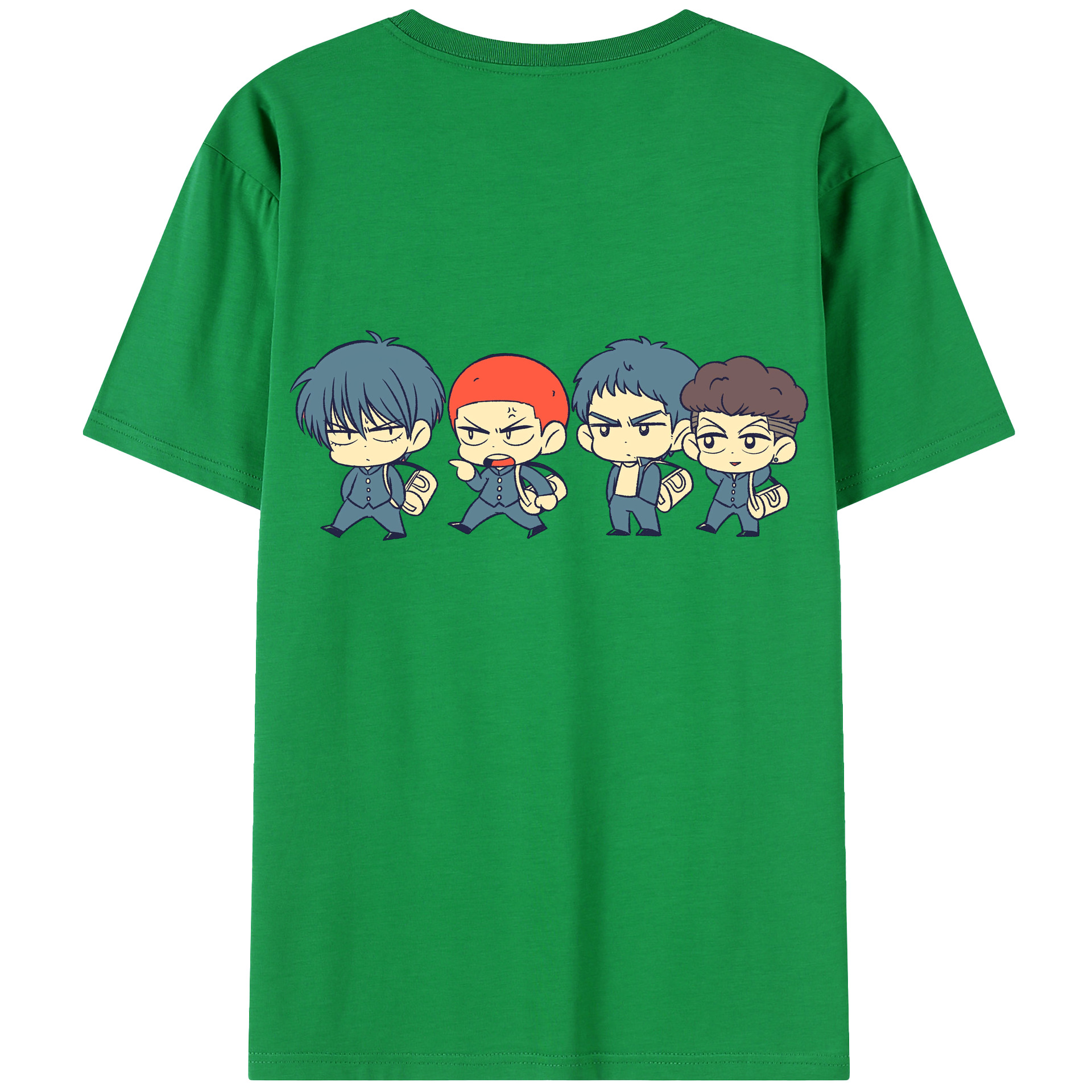 （画像用） SLAM DUNK／スラムダンク 綿100％半袖Tシャツ（背面プリント）